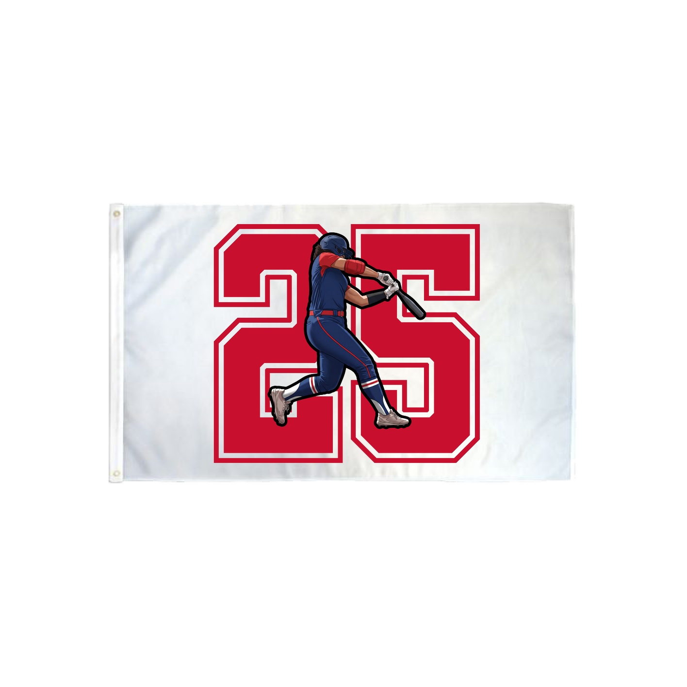 3x5 Flag — Number in Classic