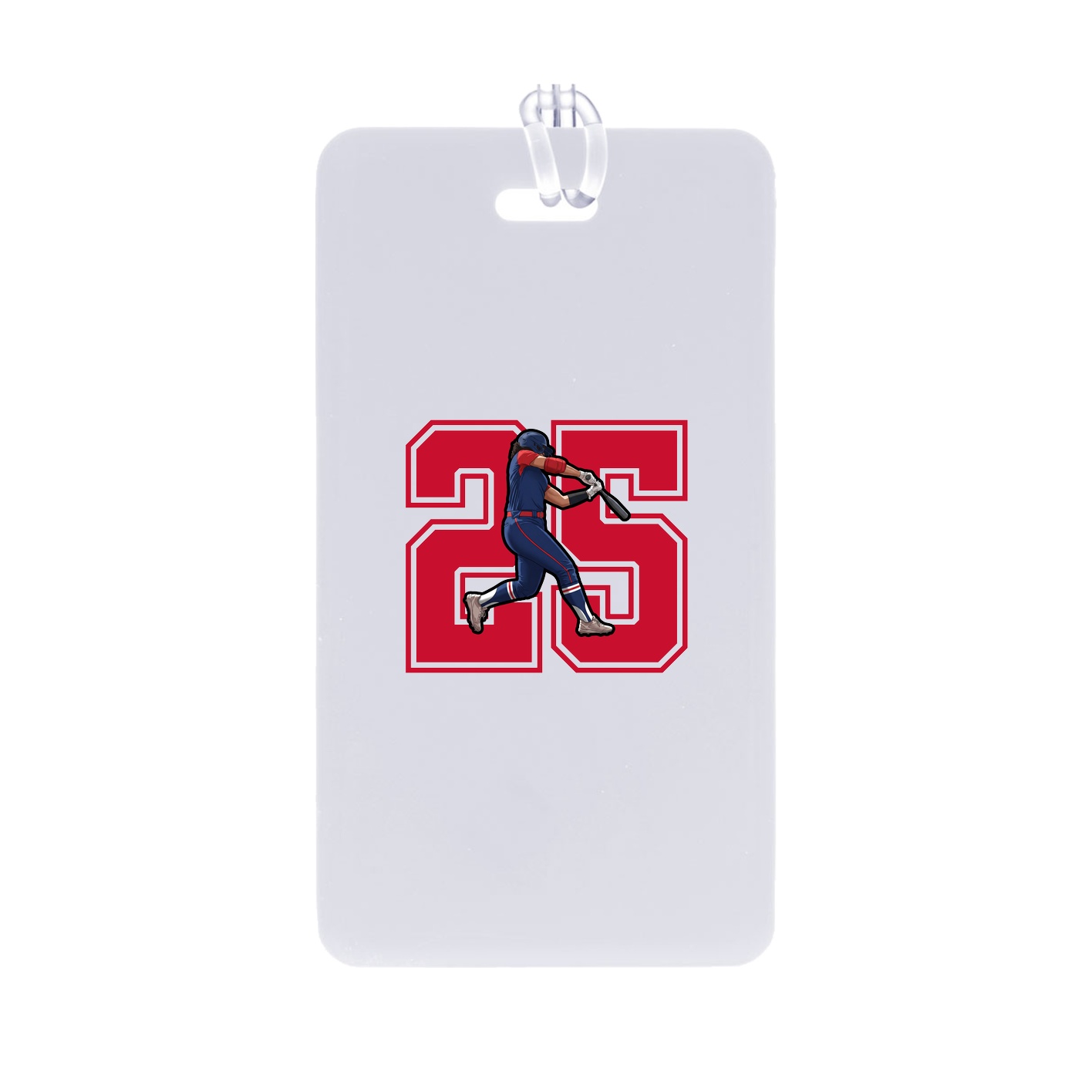 Bag Tag — Number in Classic