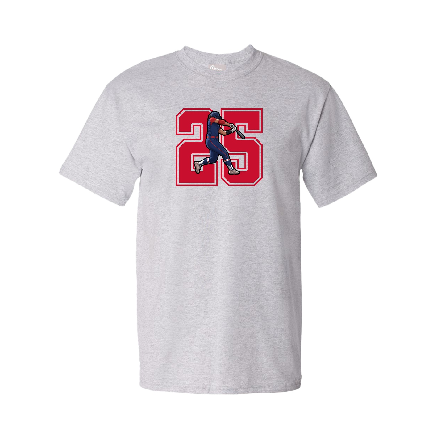 Tee — Number in Grey