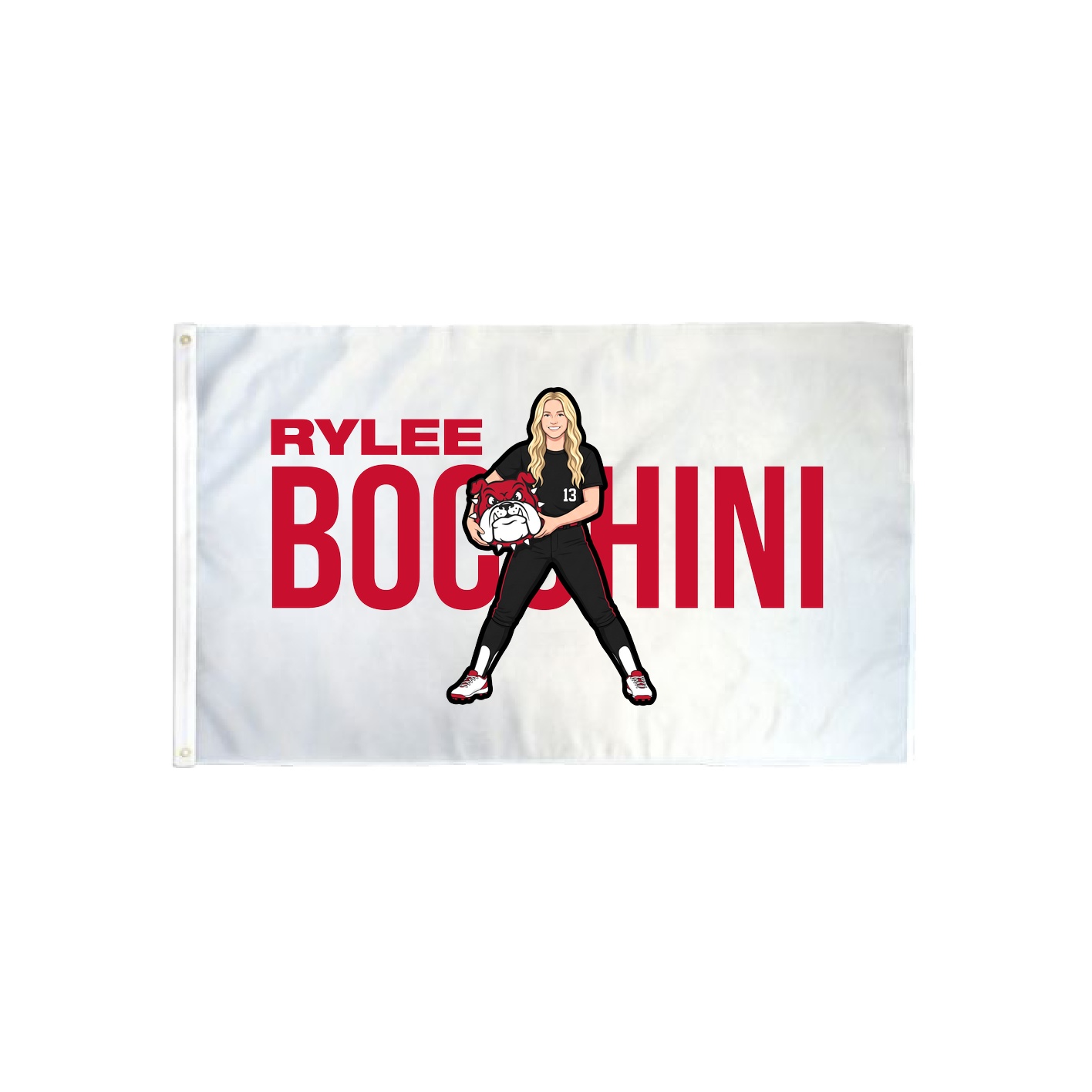 3x5 Flag — Player Name in Classic