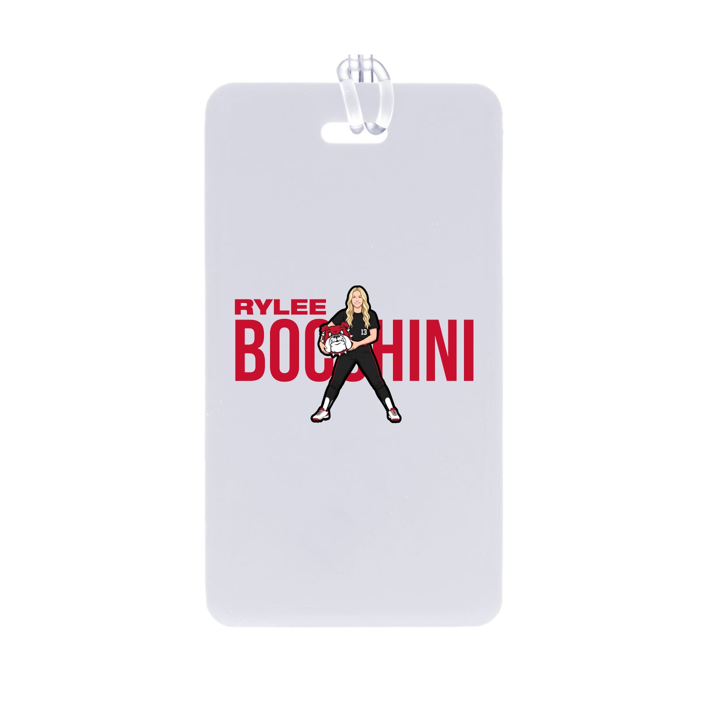Bag Tag — Player Name in Classic