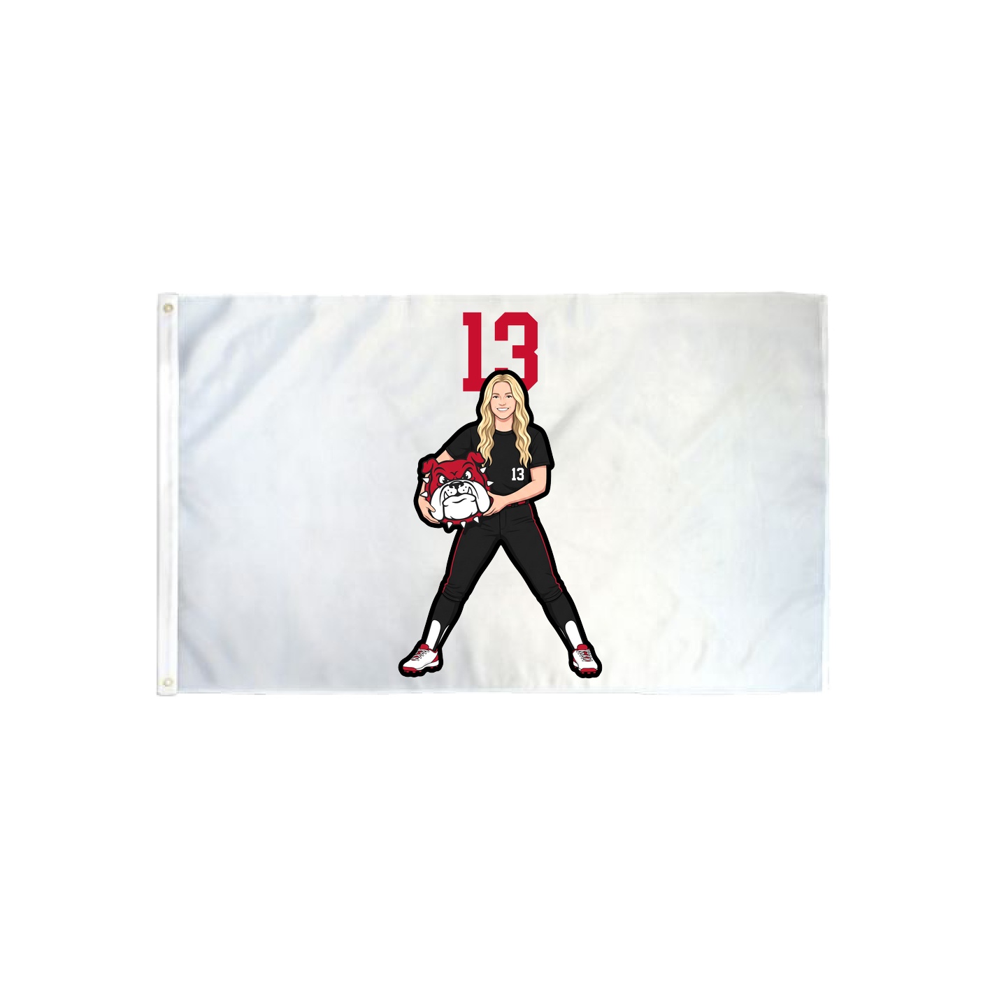 3x5 Flag — Number Top in Classic
