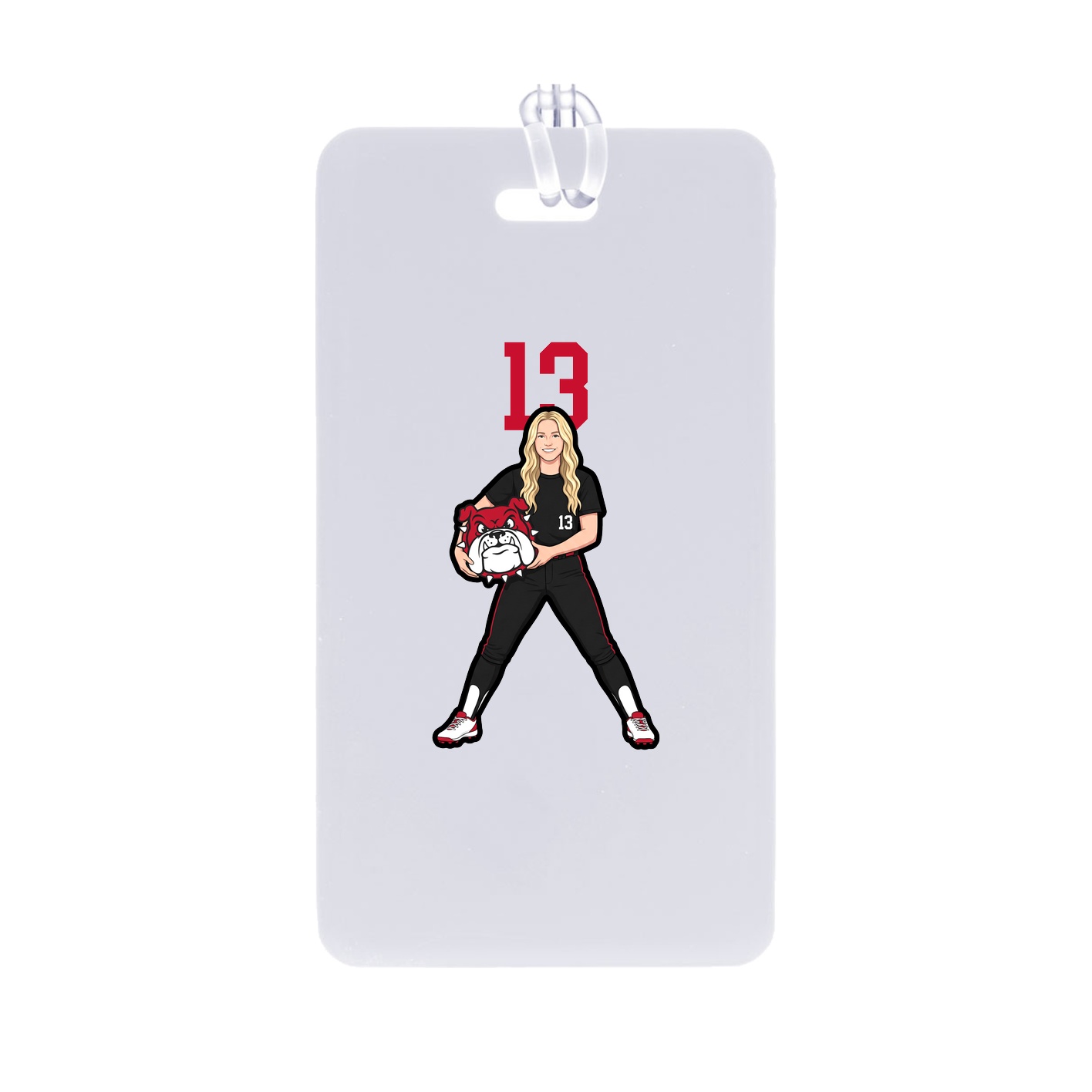 Bag Tag — Number Top in Classic