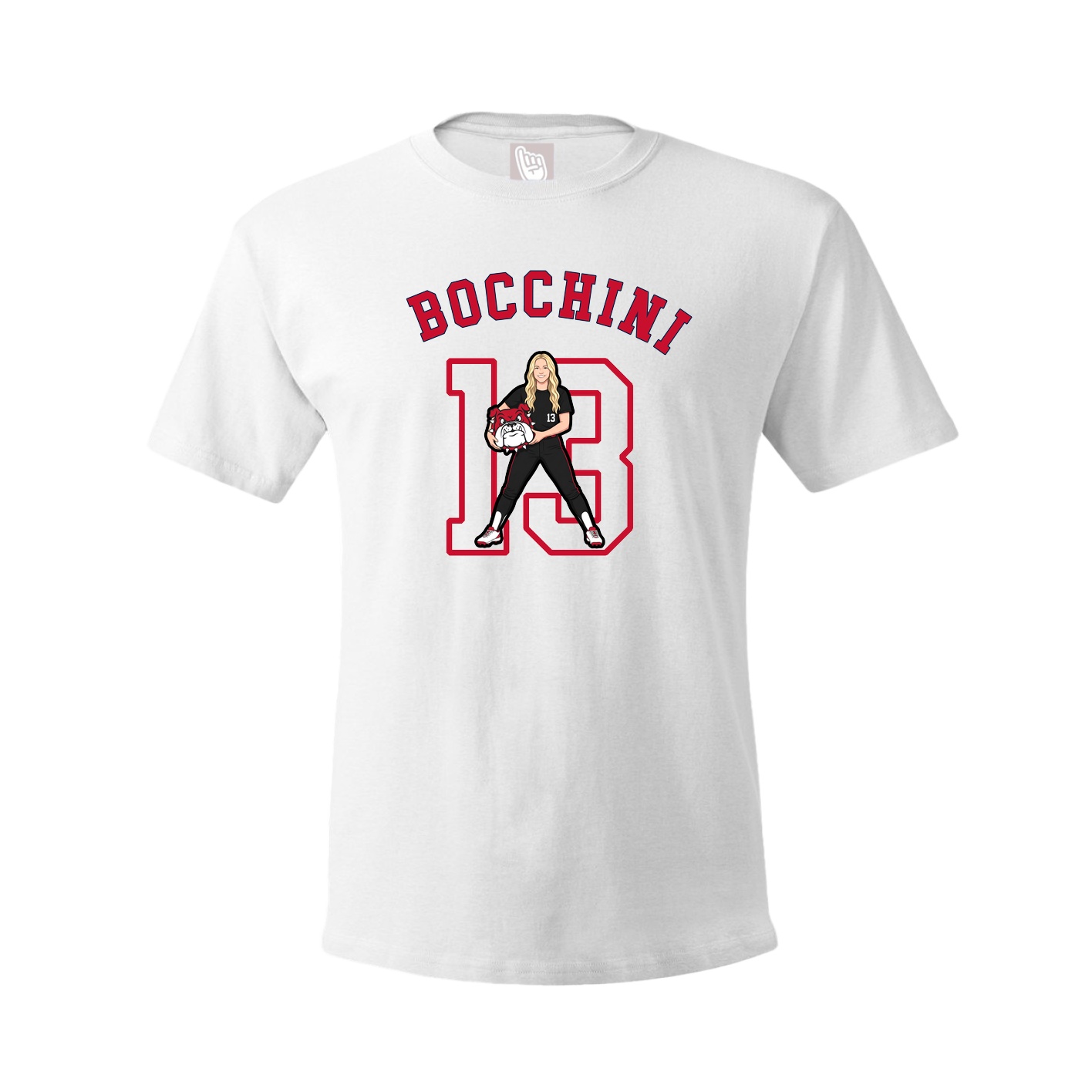Tee — Shirsey Arch in White