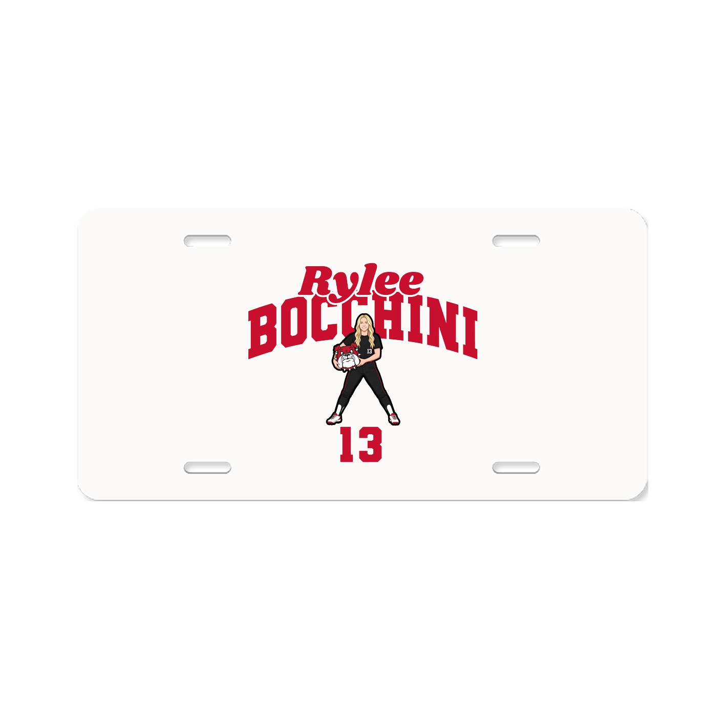 License Plate — Signature Arch in Classic
