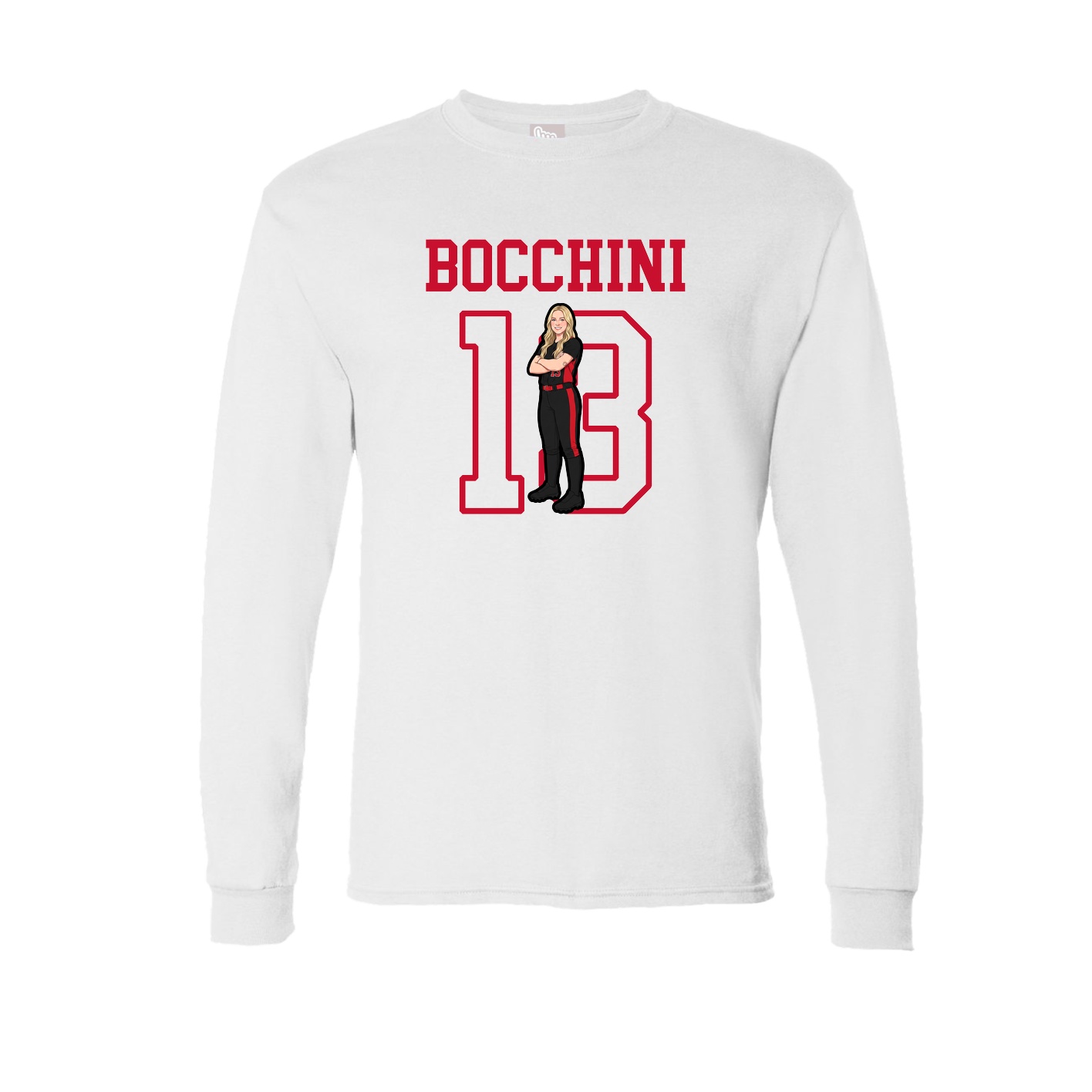 Long Sleeve Tee — Shirsey in White