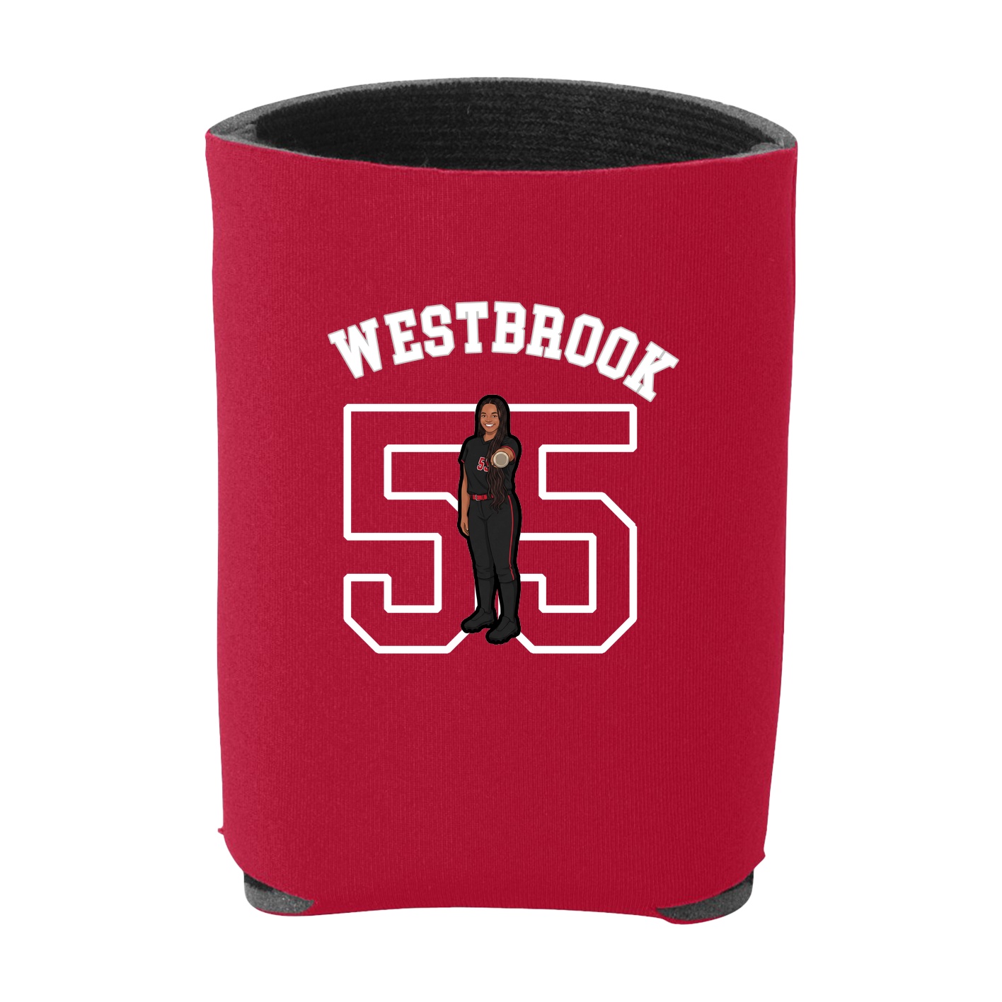 Can Holder — Shirsey Arch in Red