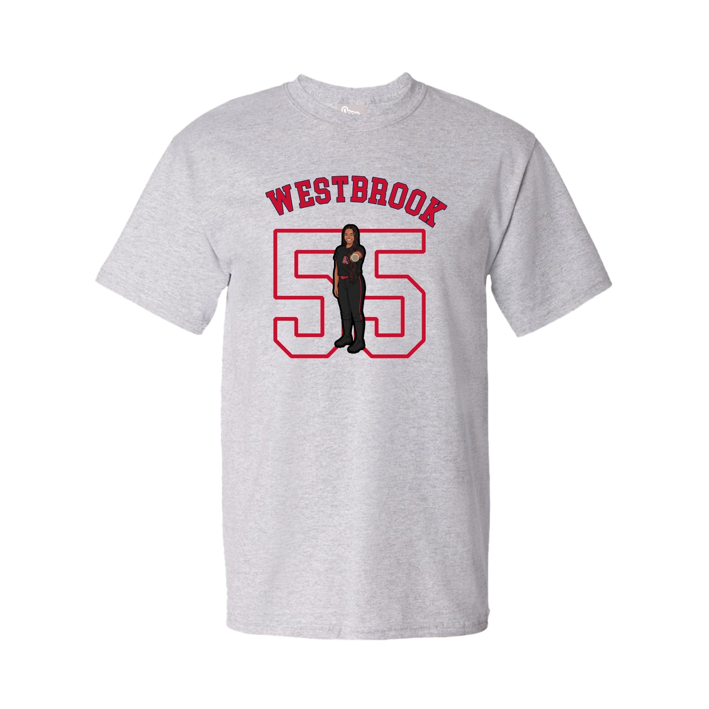 Youth Tee — Shirsey Arch in Grey