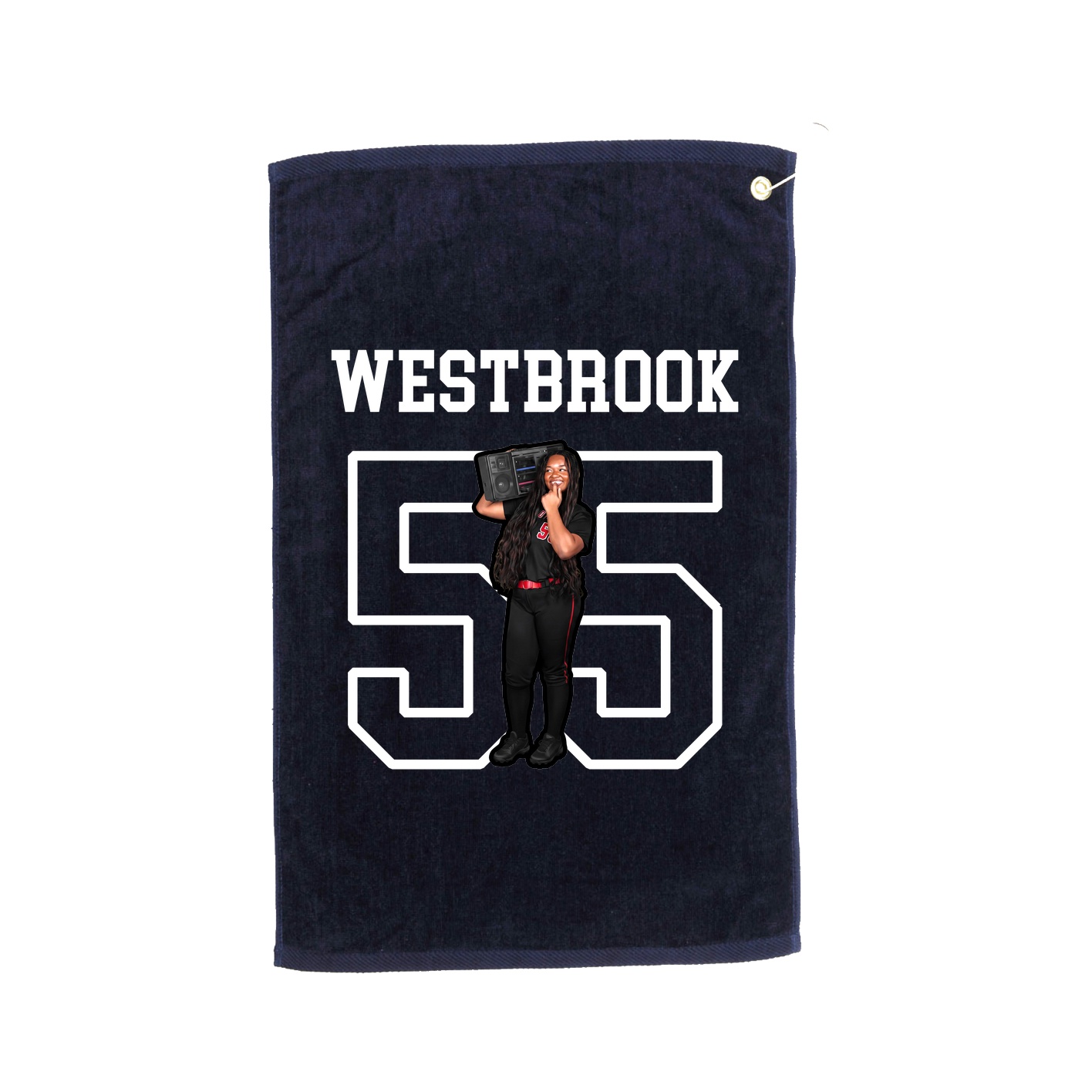 Golf Towel — Shirsey in Navy
