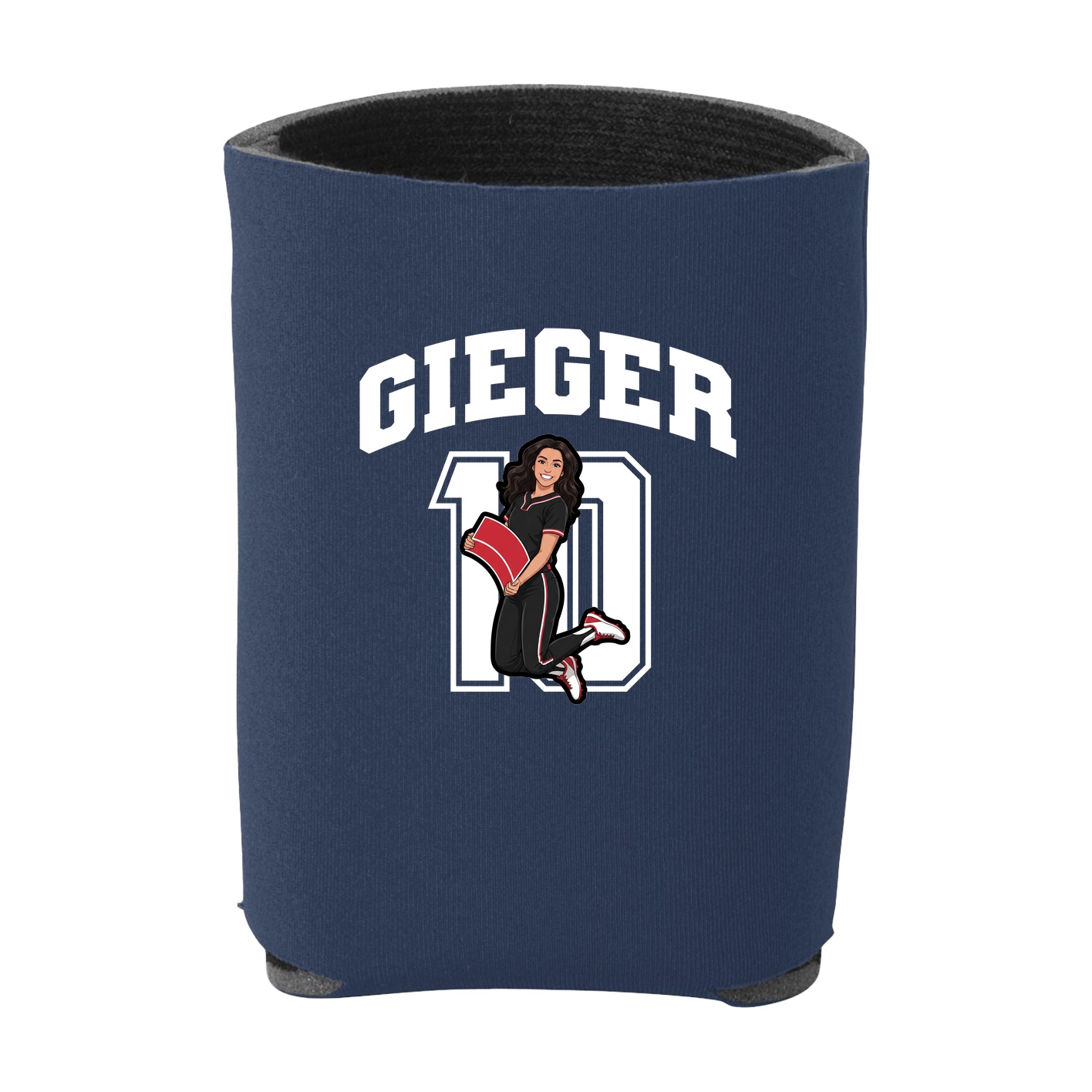 Can Holder — Number in Navy