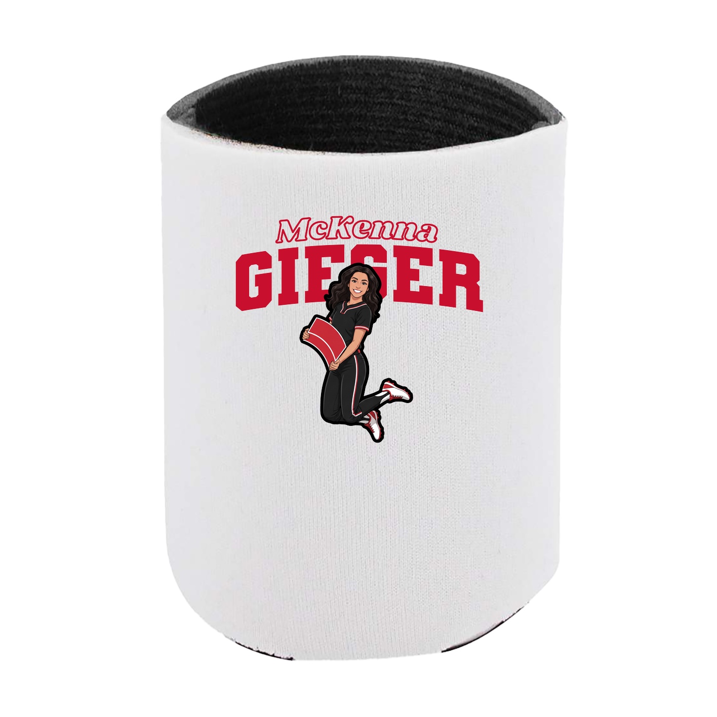 Can Holder — Name Arch in White