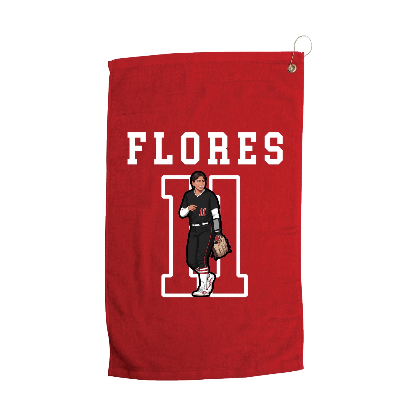 Golf Towel — Shirsey in Red