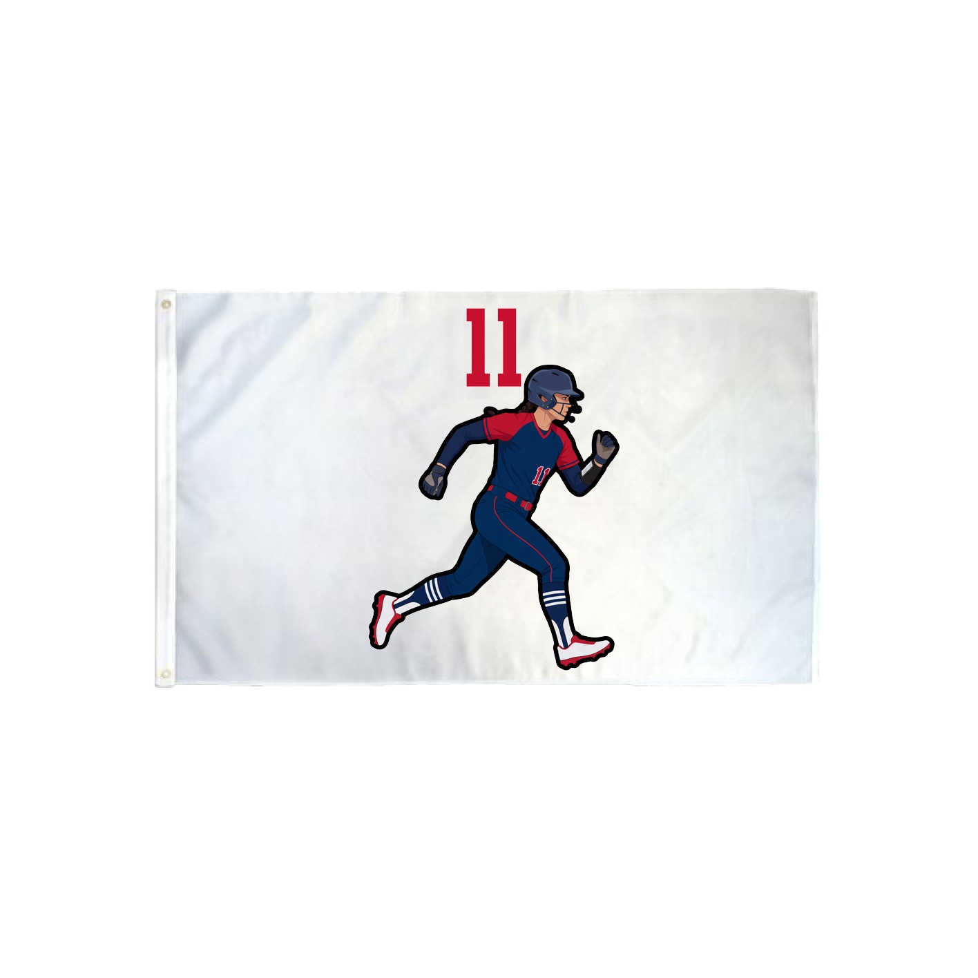 3x5 Flag — Number Top in Classic