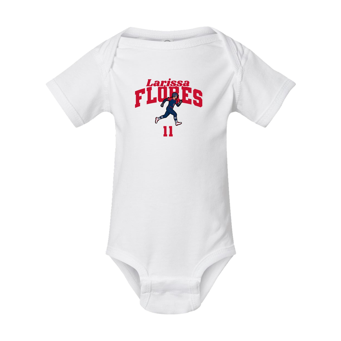 Baby Onesie — Signature Arch in White