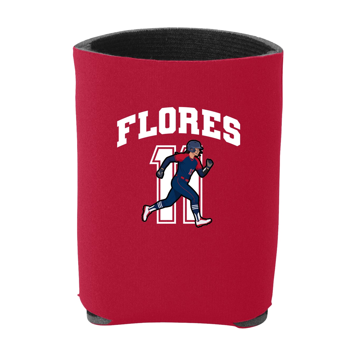 Can Holder — Number in Red