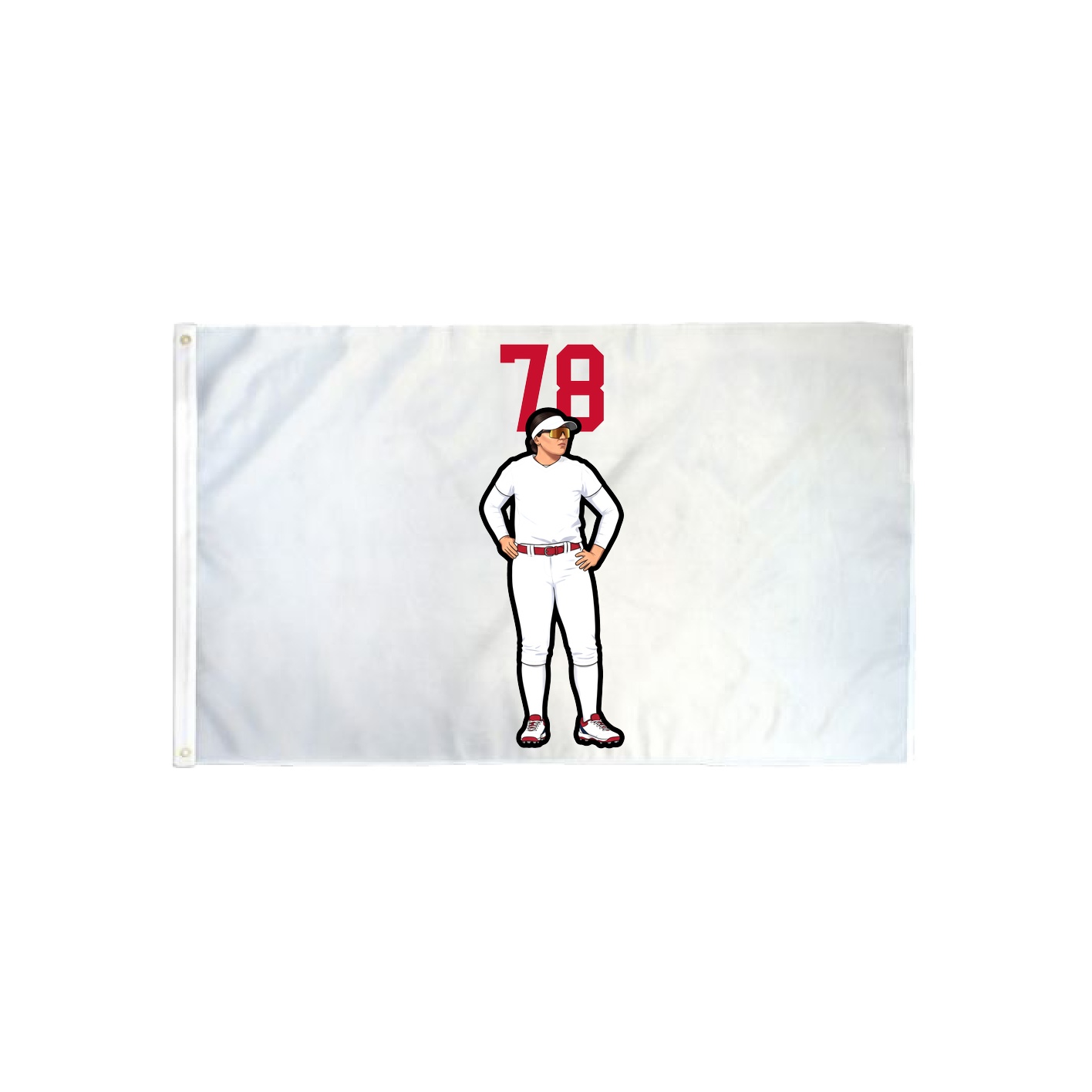 3x5 Flag — Number Top in Classic