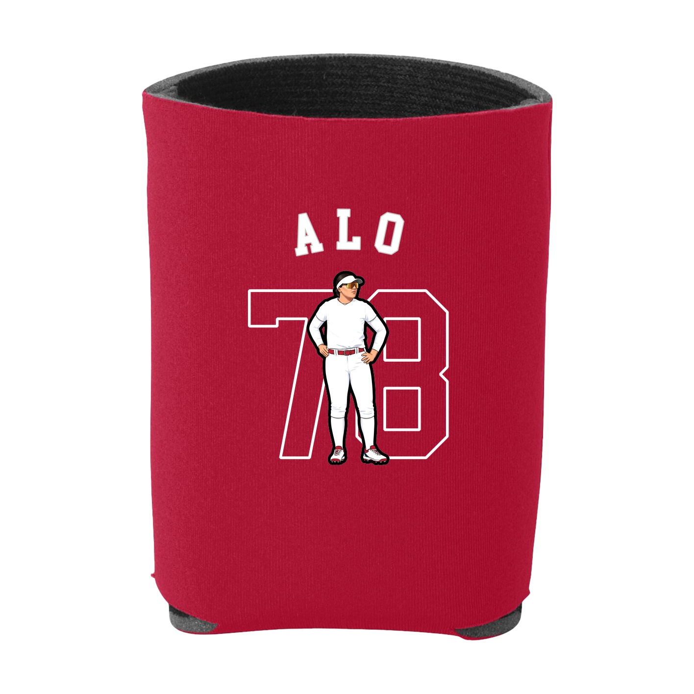 Can Holder — Shirsey Arch in Red