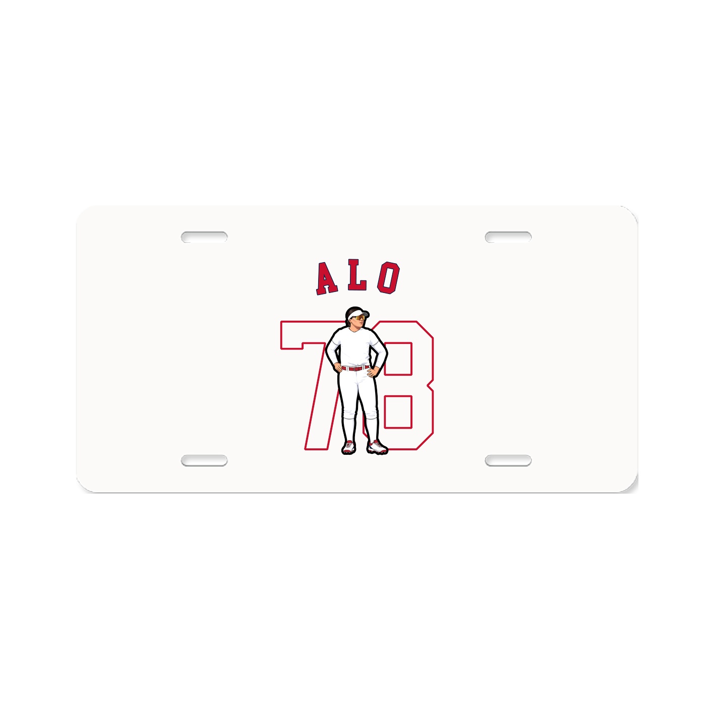 License Plate — Shirsey Arch in Classic
