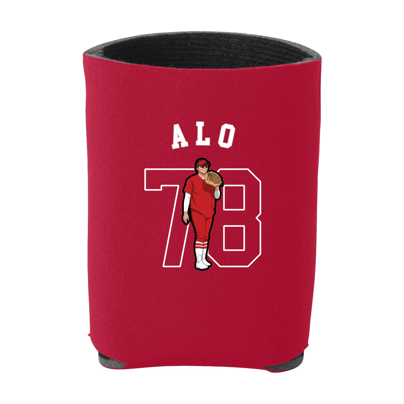 Can Holder — Shirsey Arch in Red