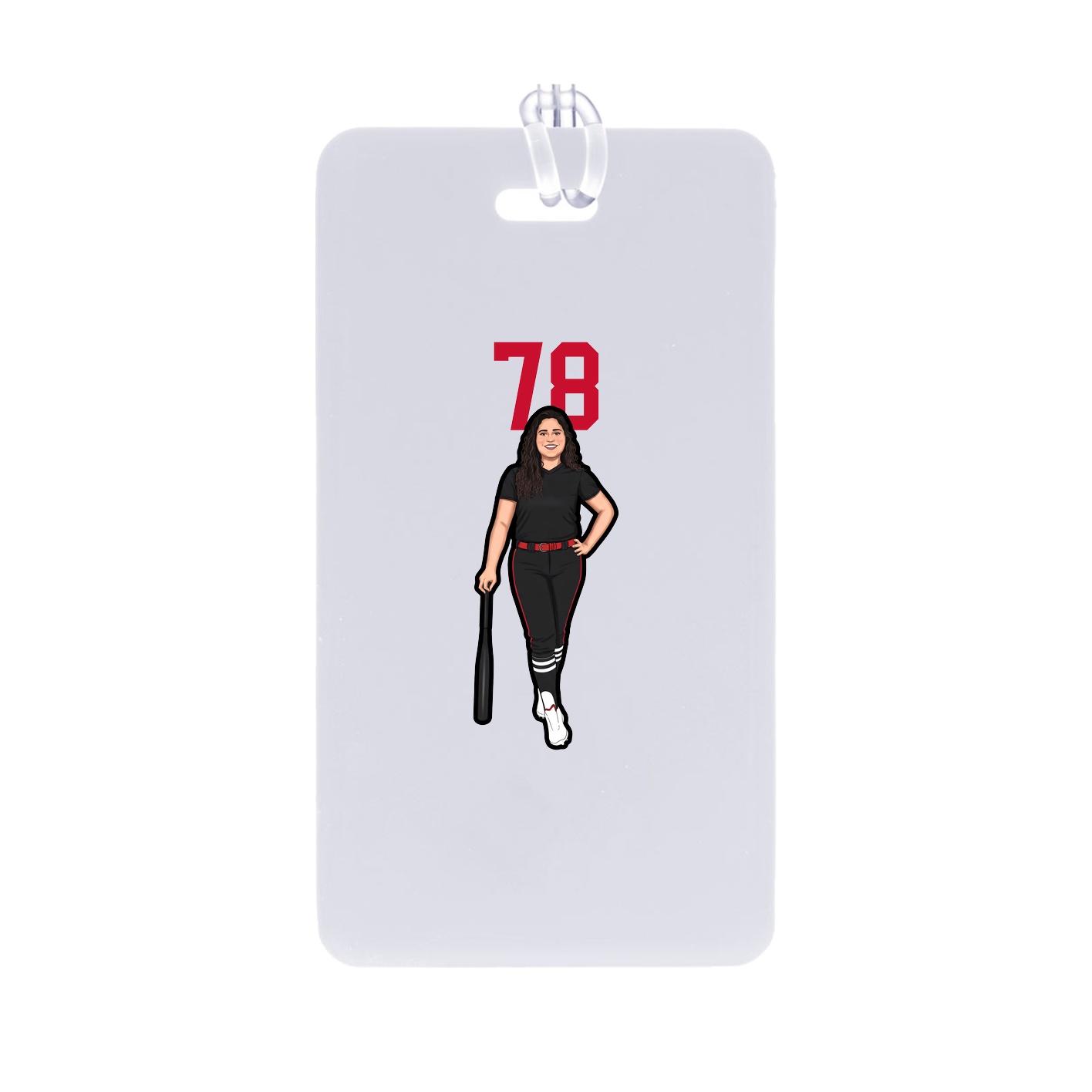 Bag Tag — Number Top in Classic