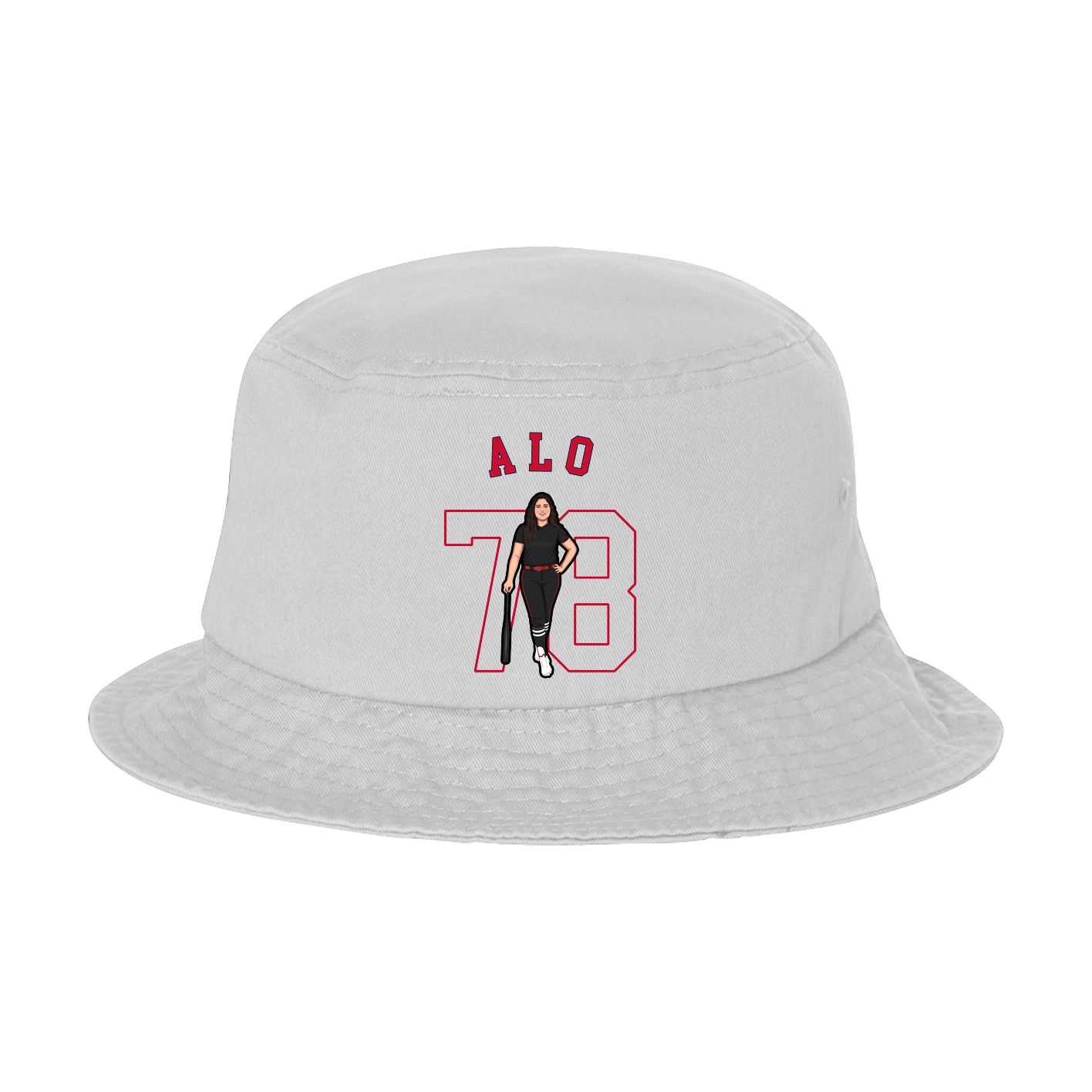 Bucket Cap — Shirsey Arch in White