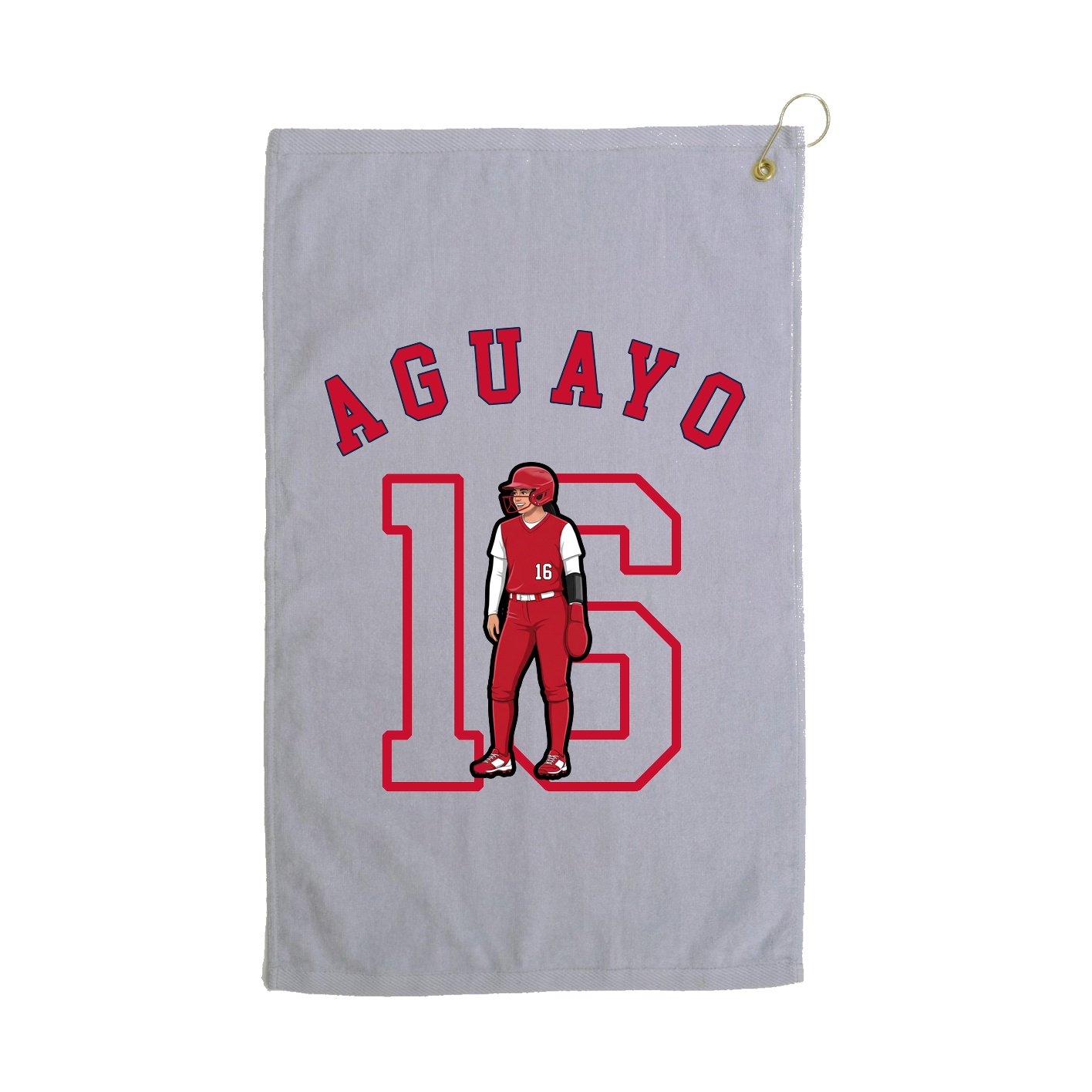Golf Towel — Shirsey Arch in Grey