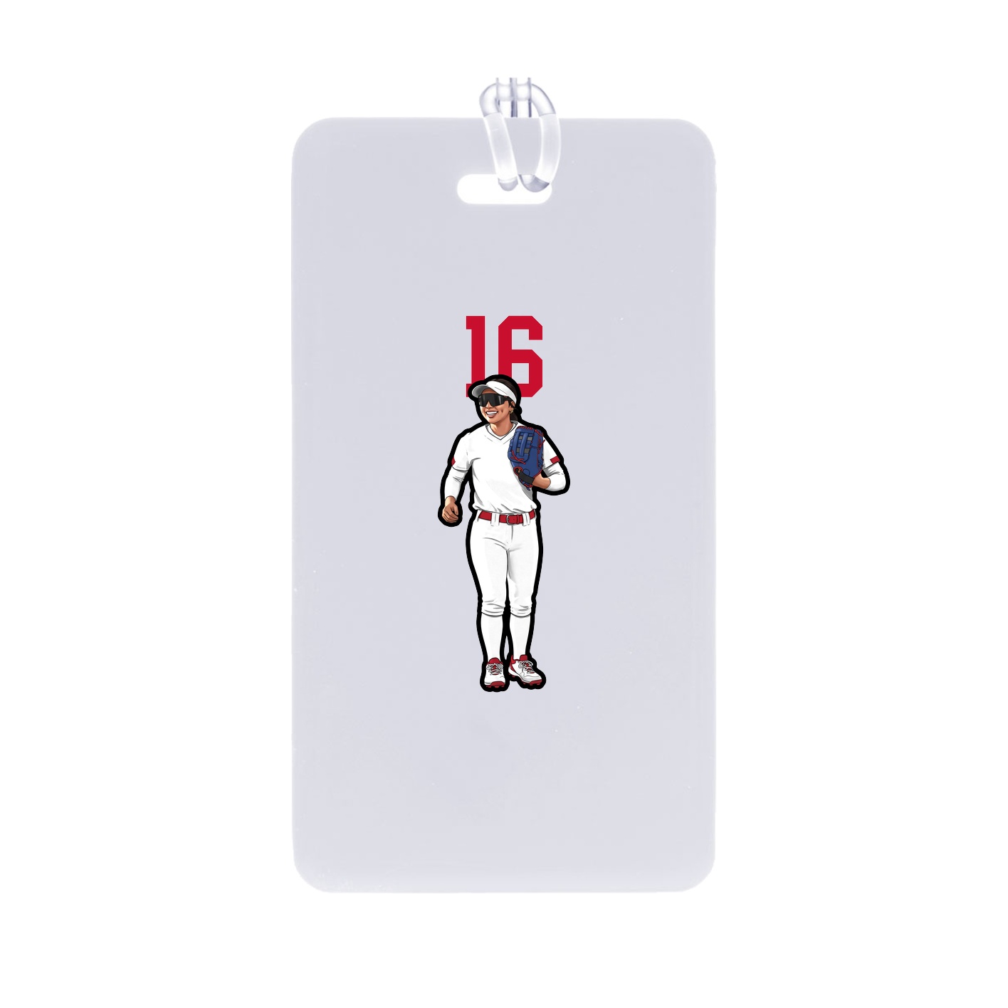 Bag Tag — Number Top in Classic