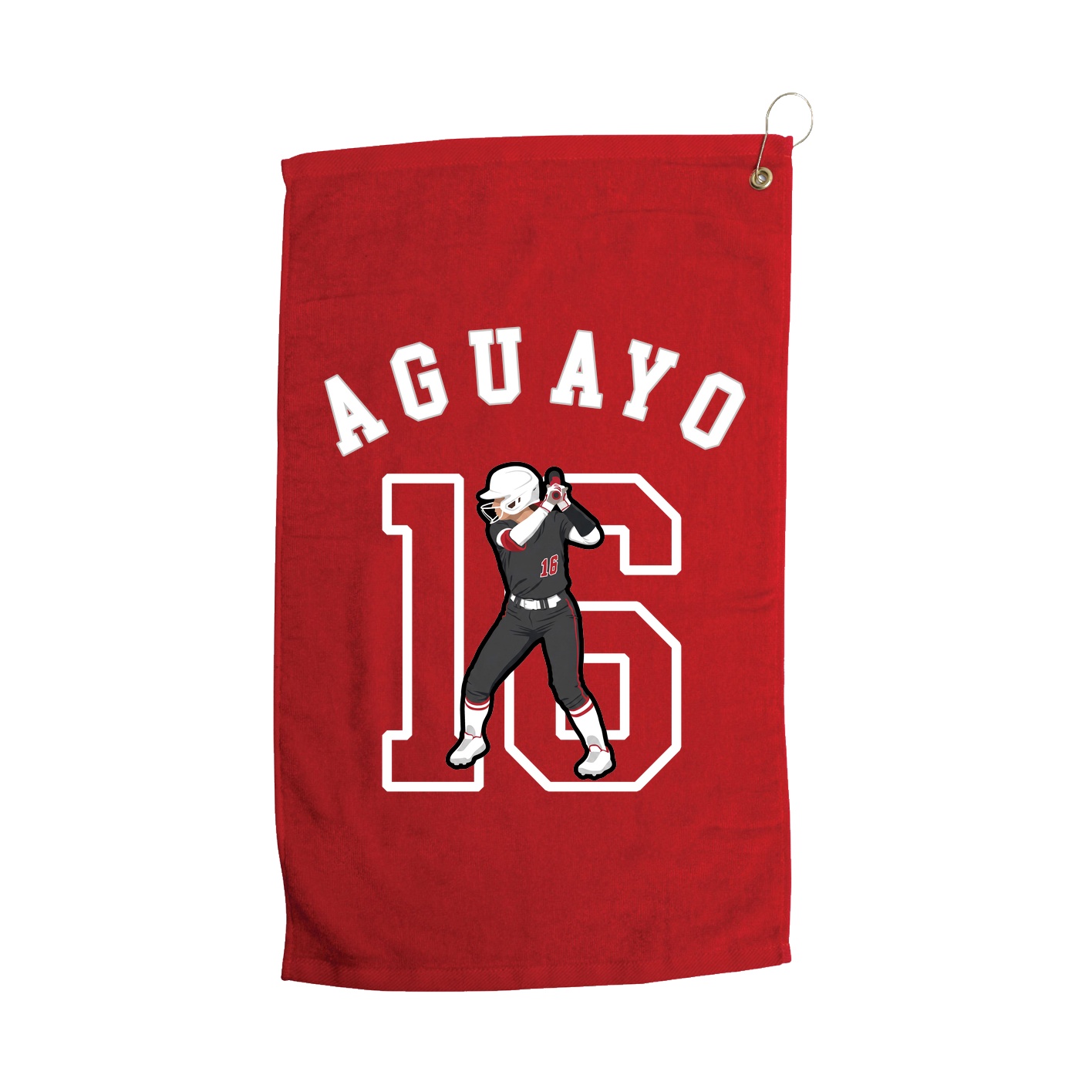 Golf Towel — Shirsey Arch in Red