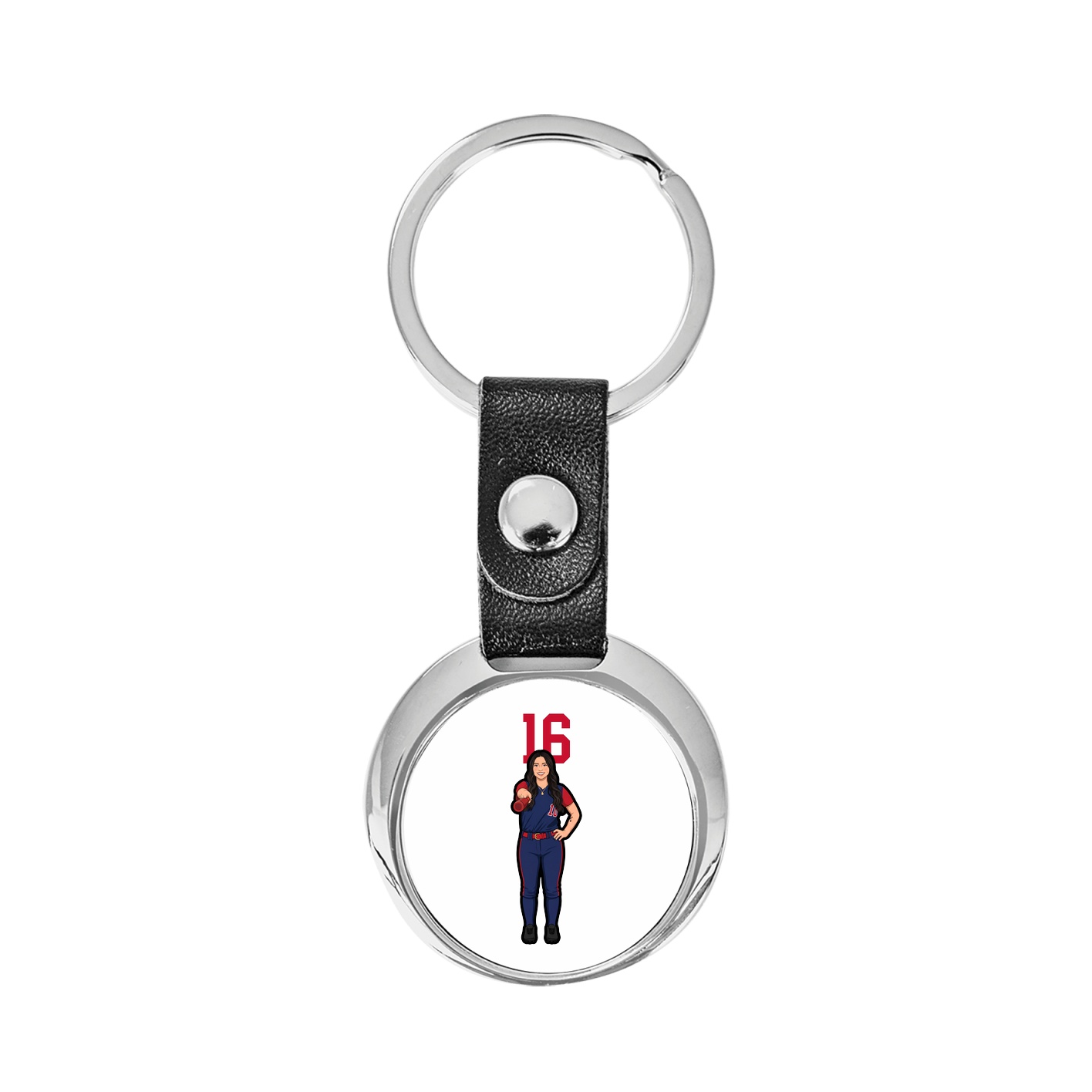Key Chain — Number Top in Classic