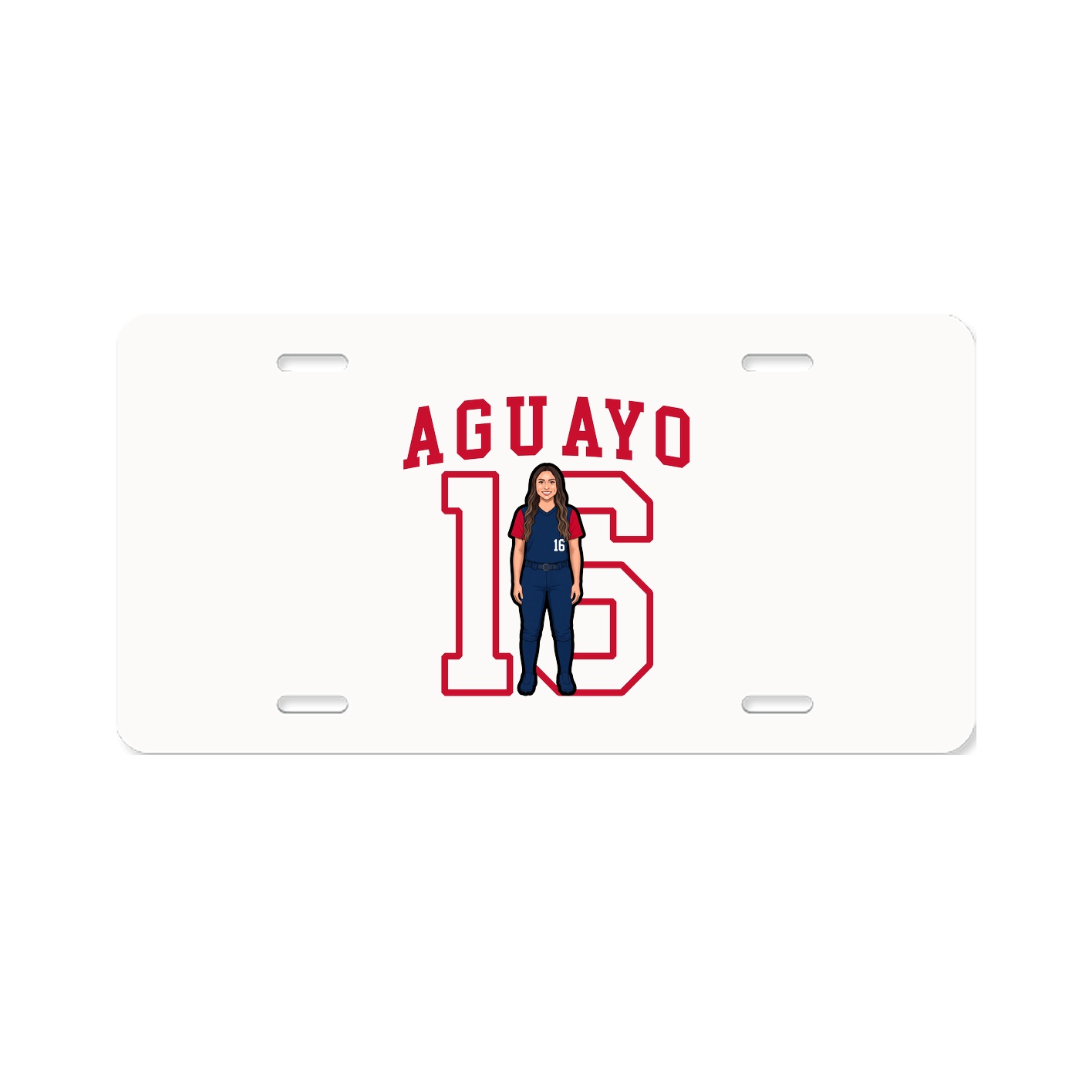 Aluminum License Plate