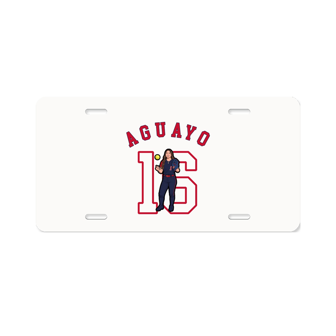 License Plate — Shirsey Arch in Classic