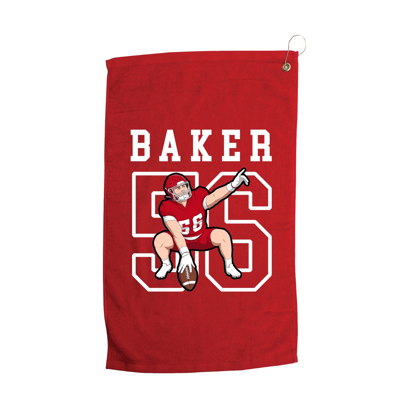 Golf Towel — Shirsey in Red
