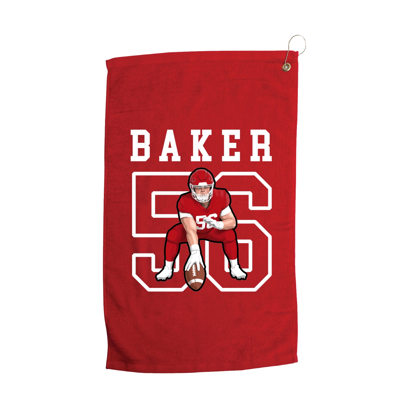 Golf Towel — Shirsey in Red