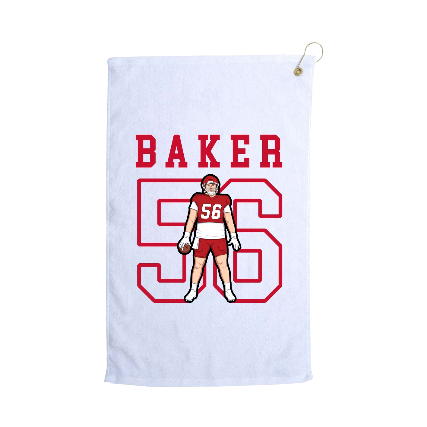 Golf Towel — Shirsey in White