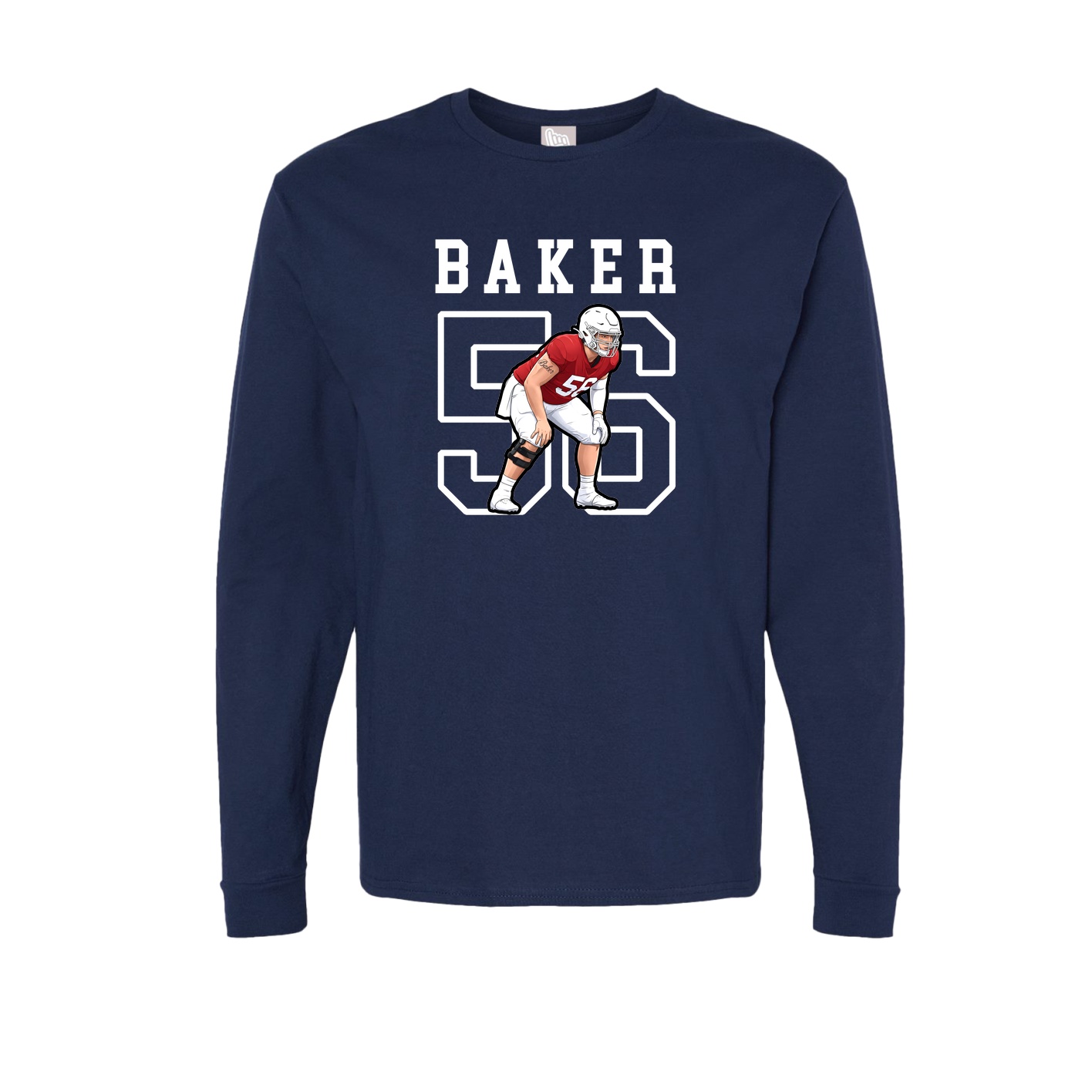 Long Sleeve Tee — Shirsey in Navy