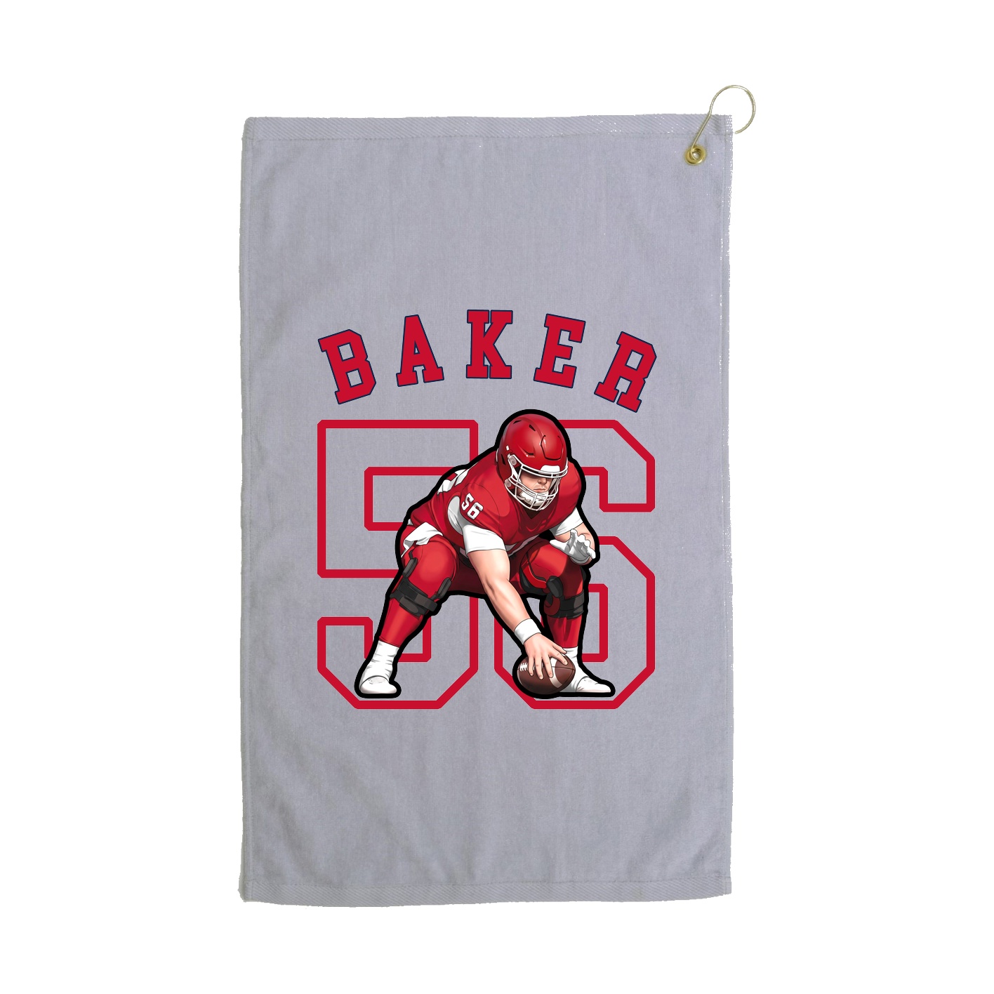 Golf Towel — Shirsey Arch in Grey