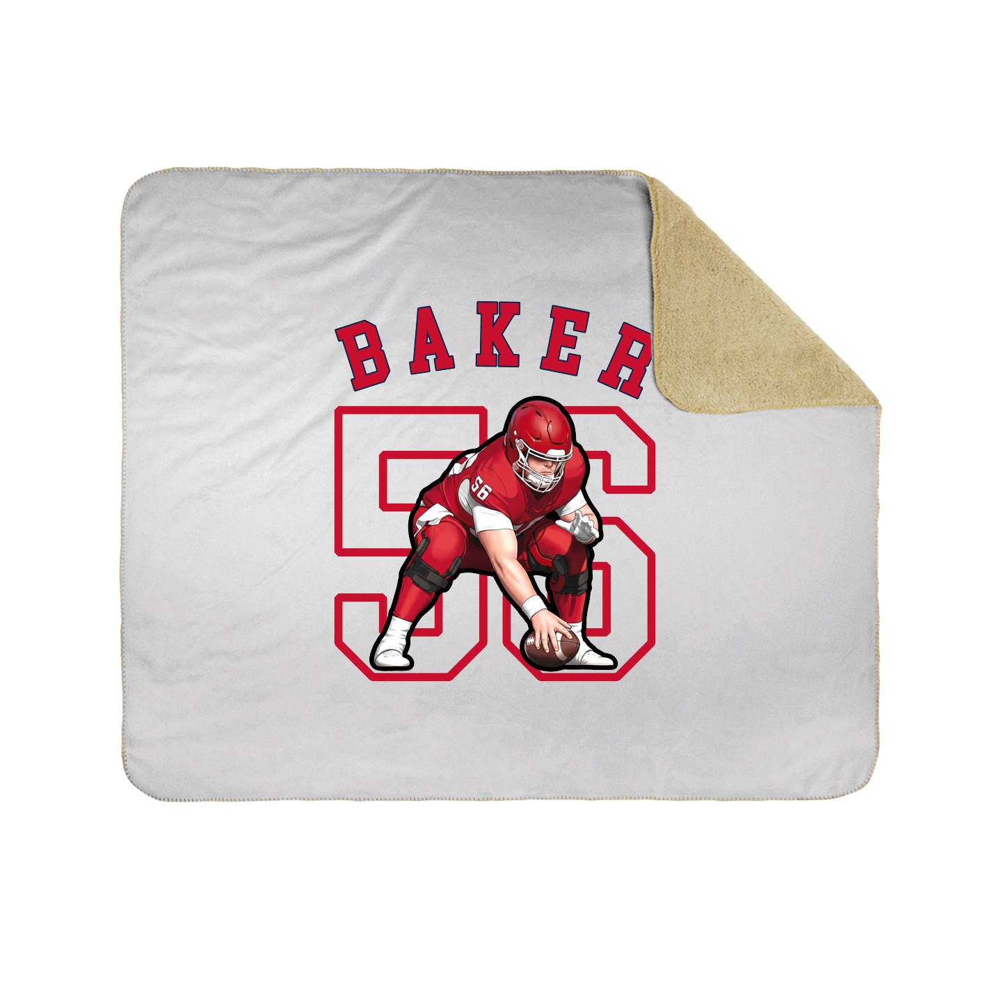 Throw Blanket — Shirsey Arch in White