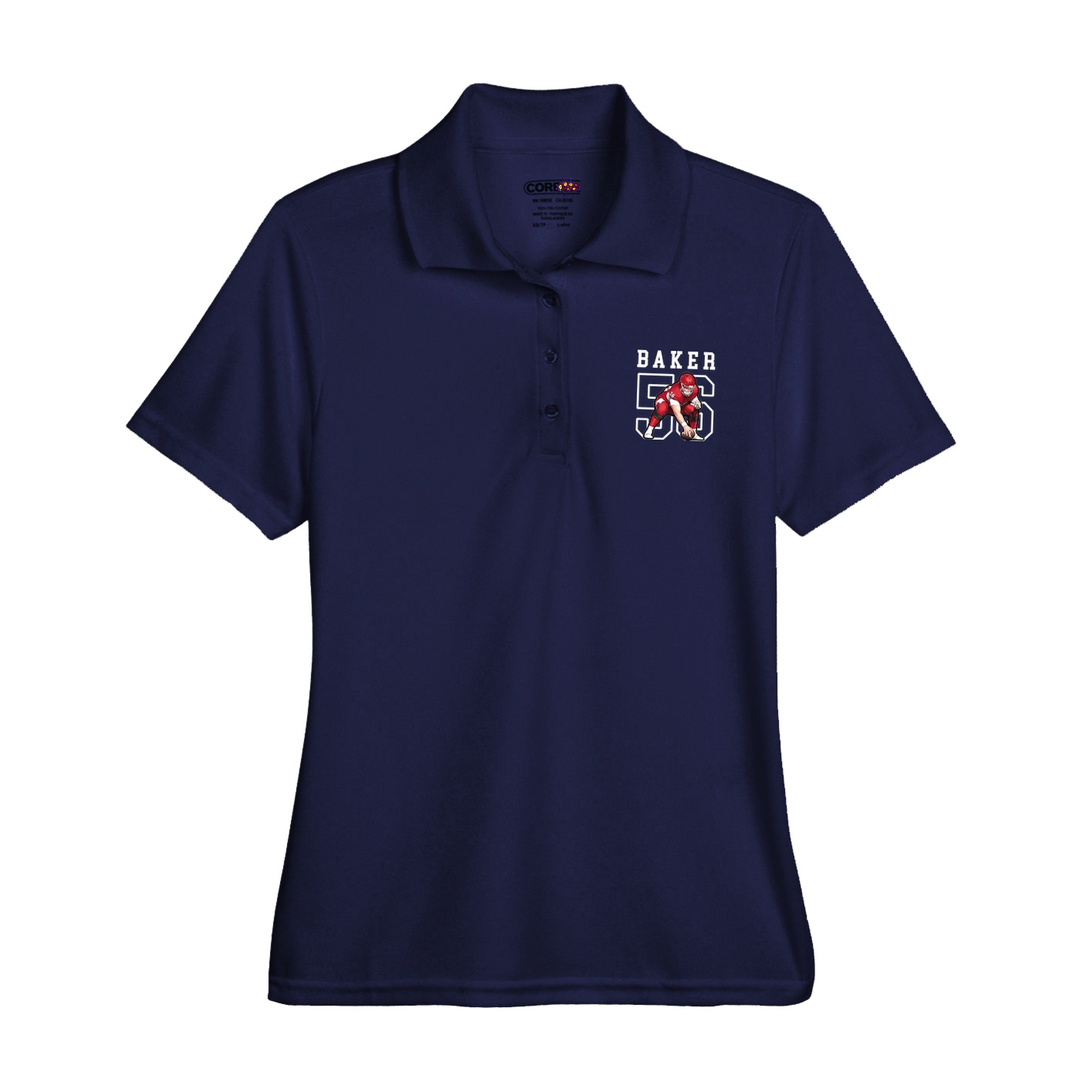 Womens Performance Polo — Shirsey in Navy