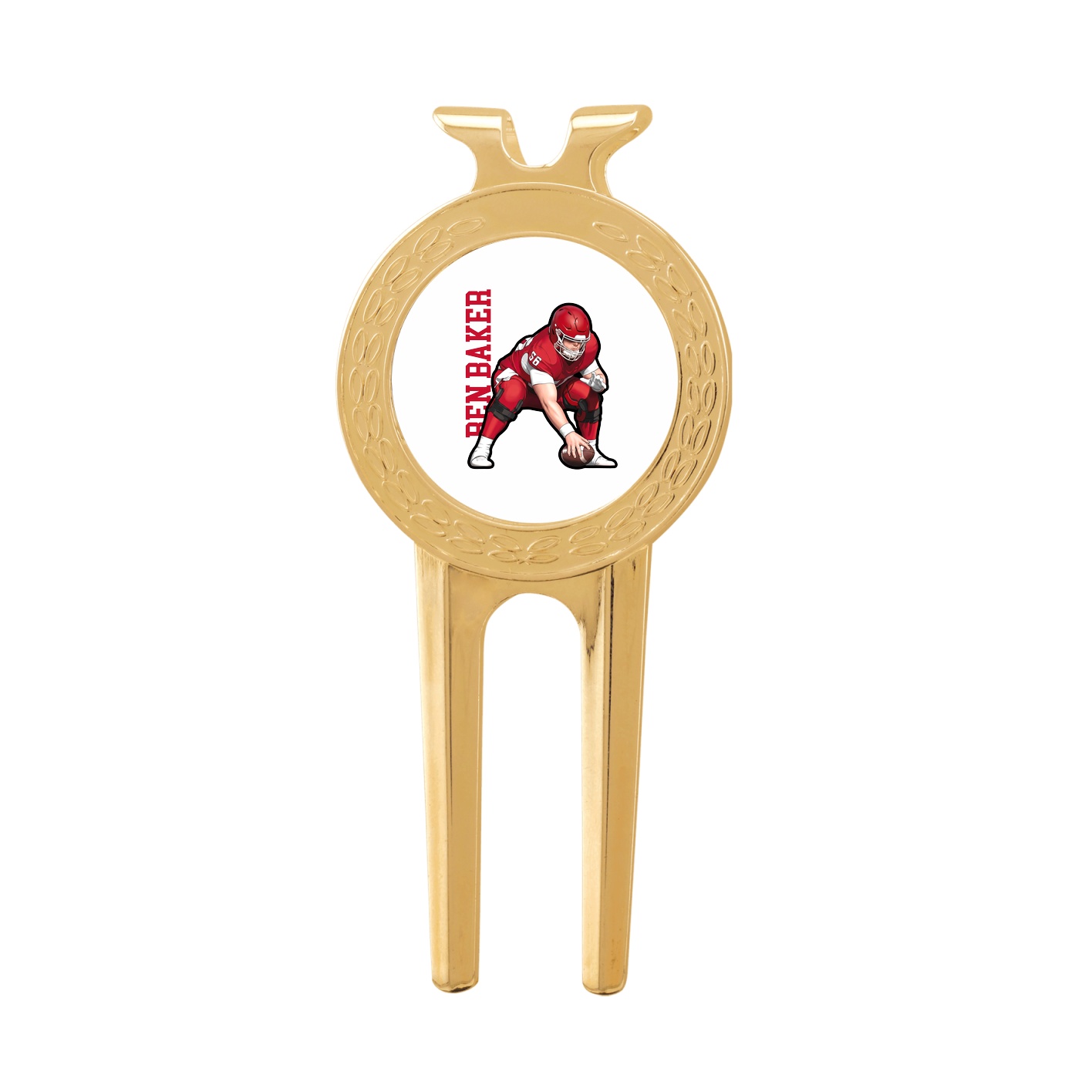 Divot Tool with Ball Marker — Name Vertical in Classic