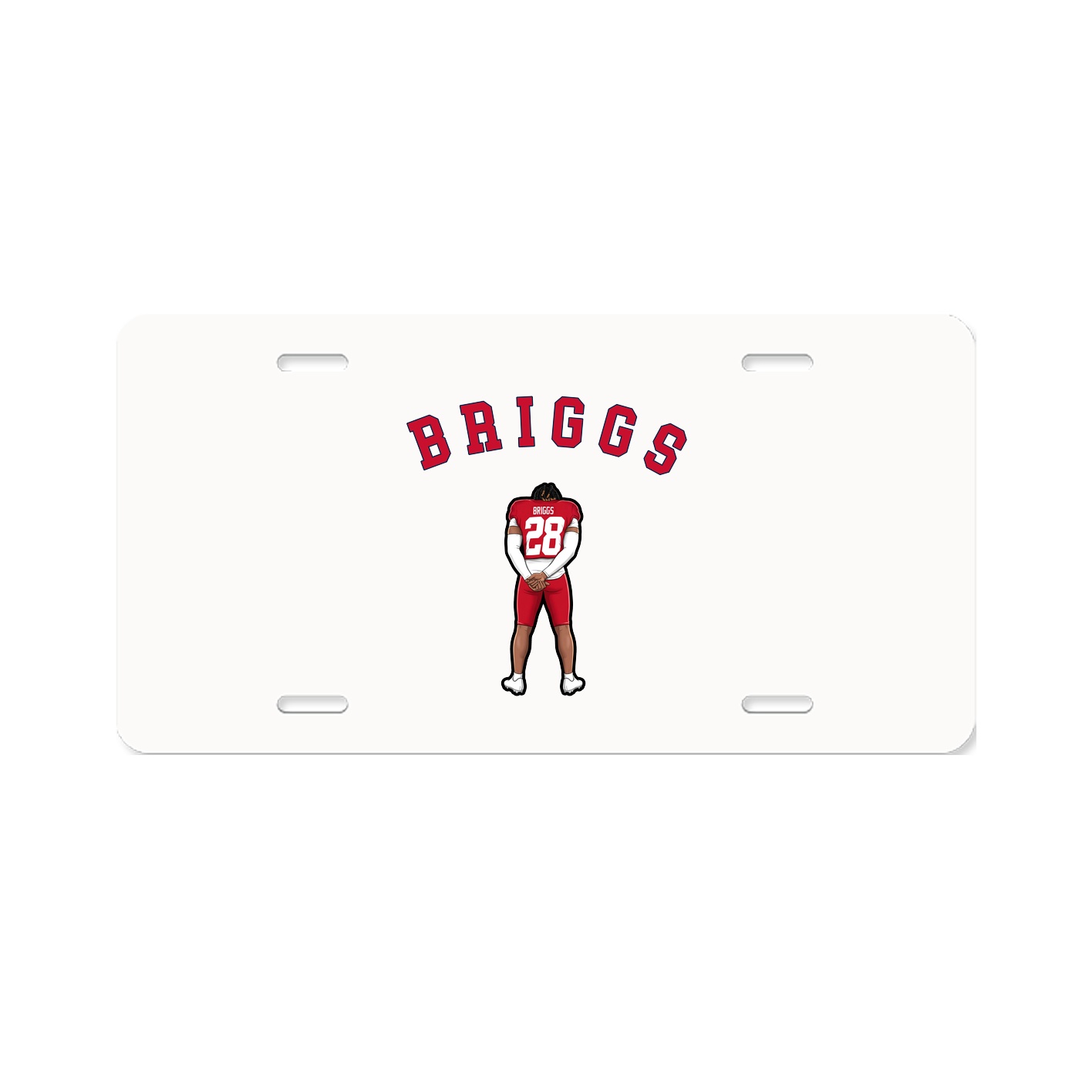 License Plate — Shirsey Arch in Classic