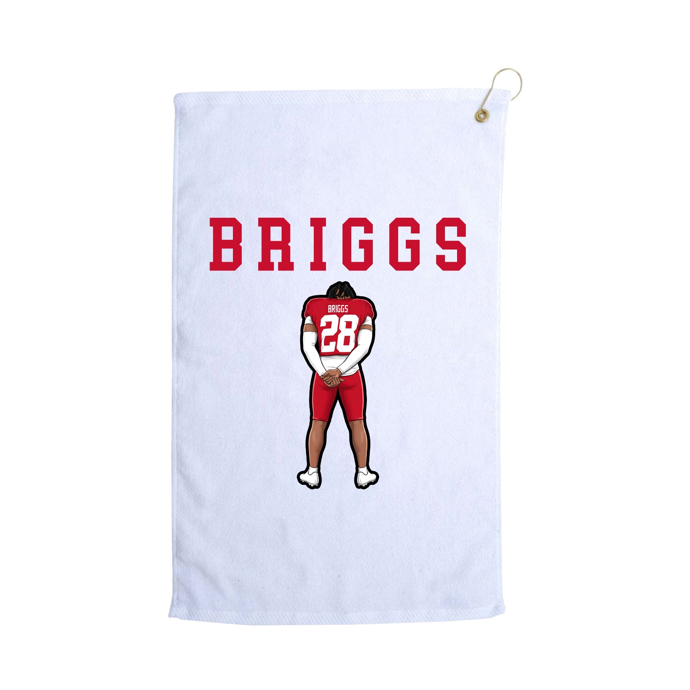 Golf Towel — Shirsey in White