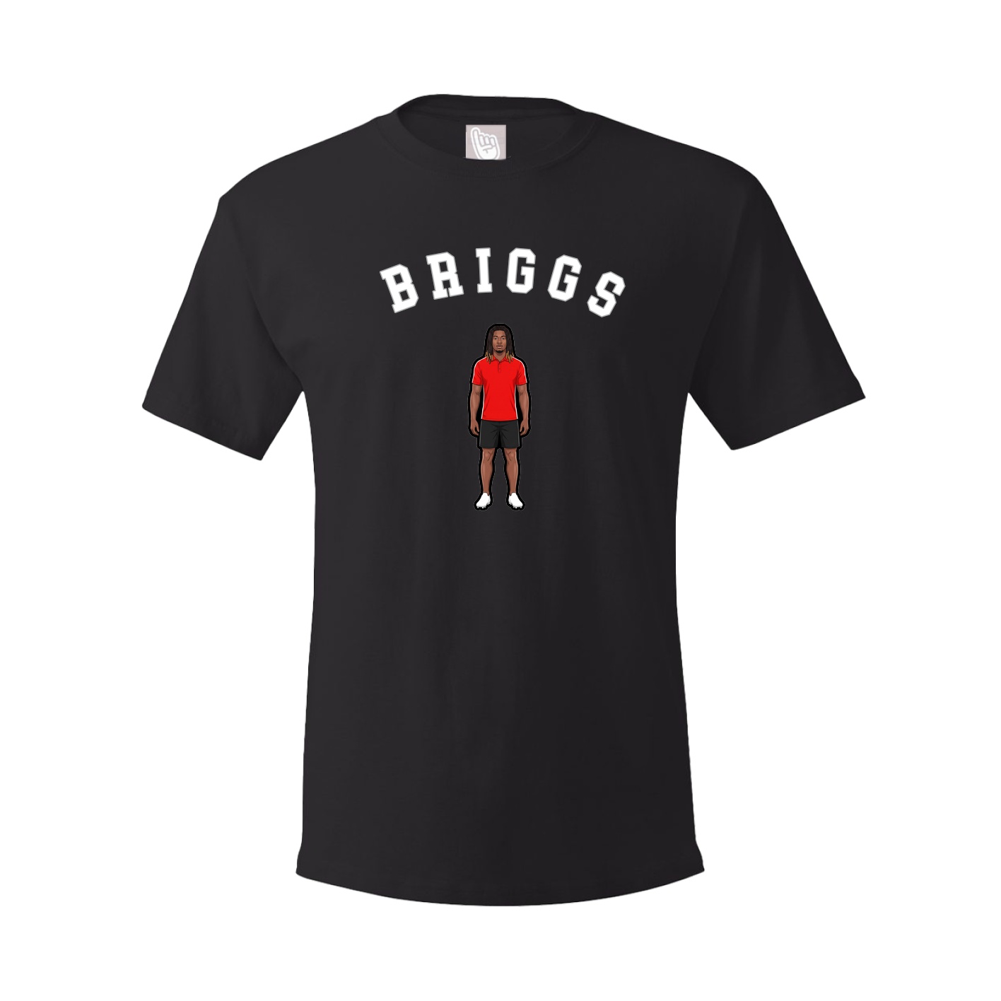 Youth Tee — Shirsey Arch in Black