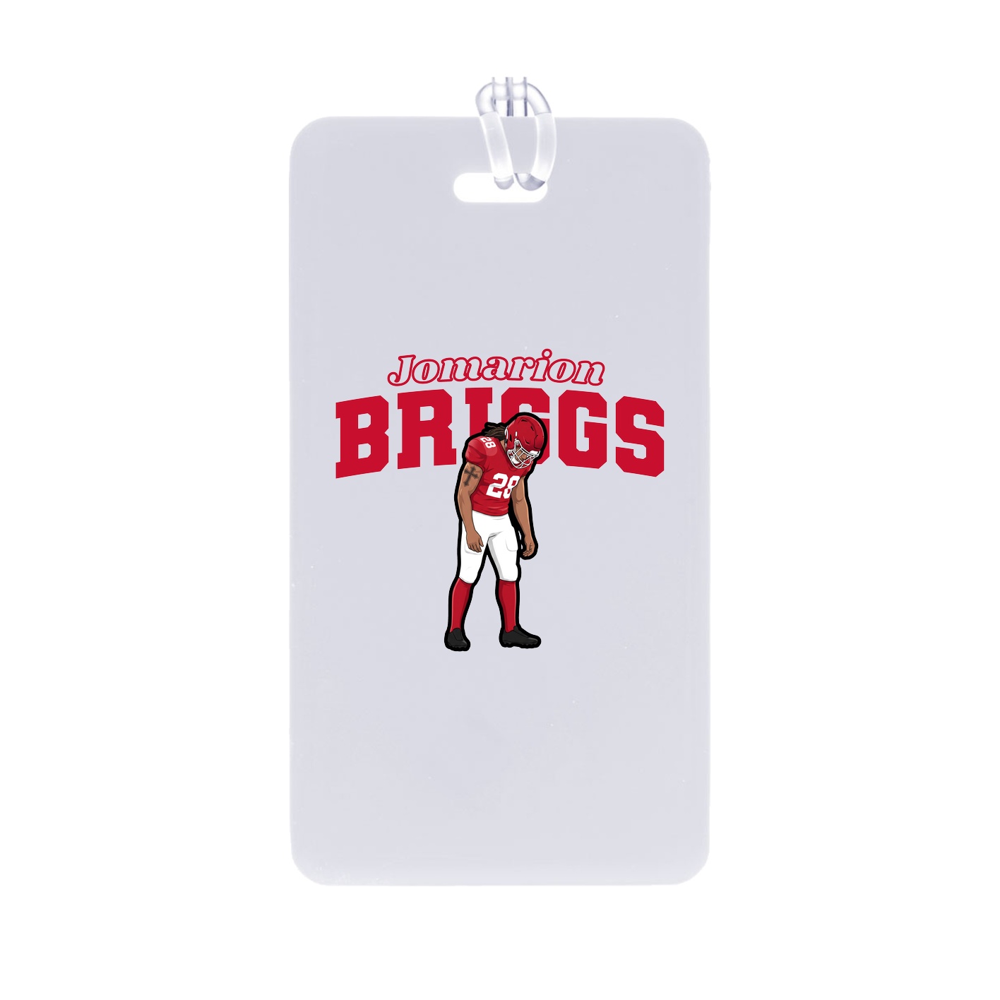 Bag Tag — Name Arch in Classic