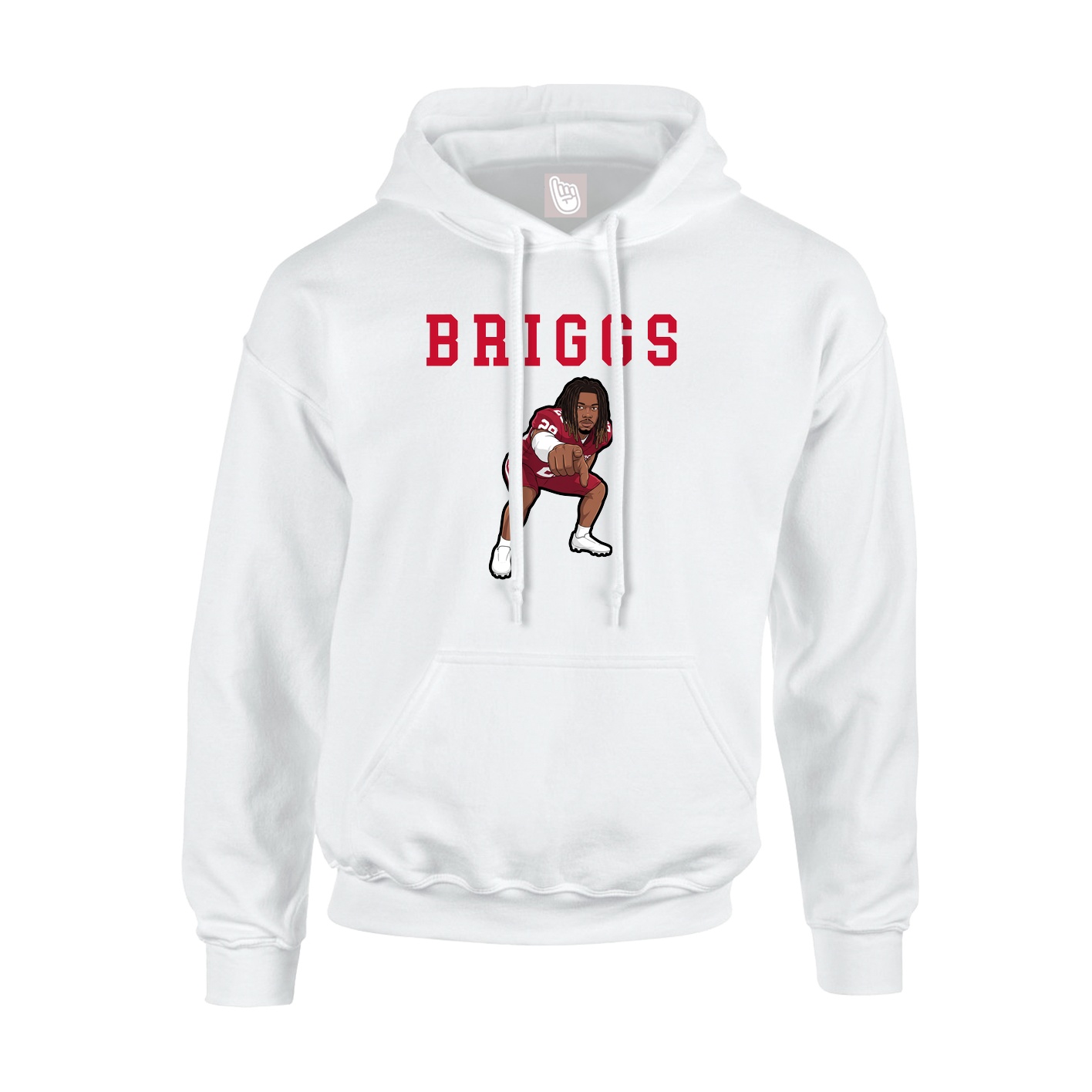 Youth Hoodie — Shirsey in White