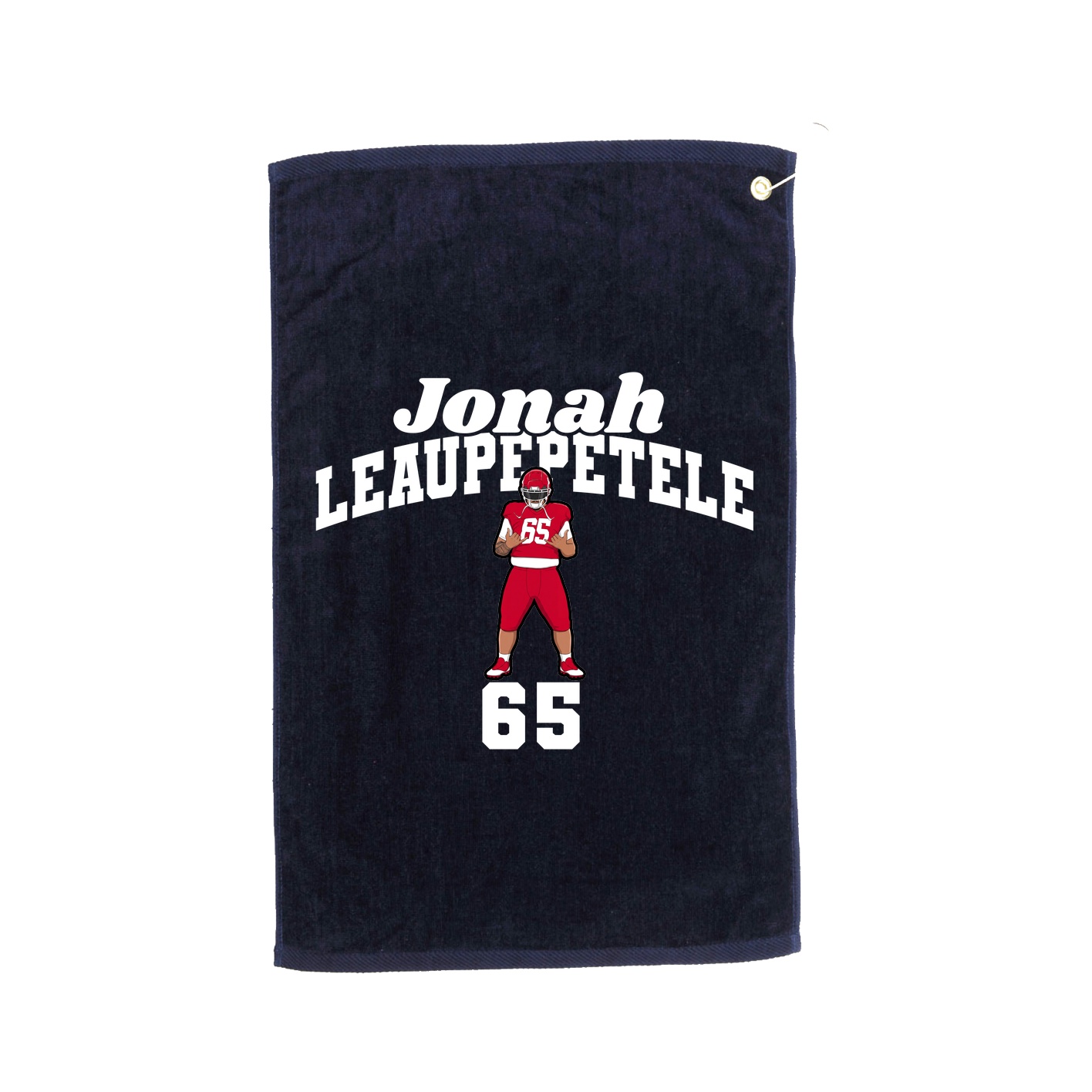 Golf Towel — Signature Arch in Navy