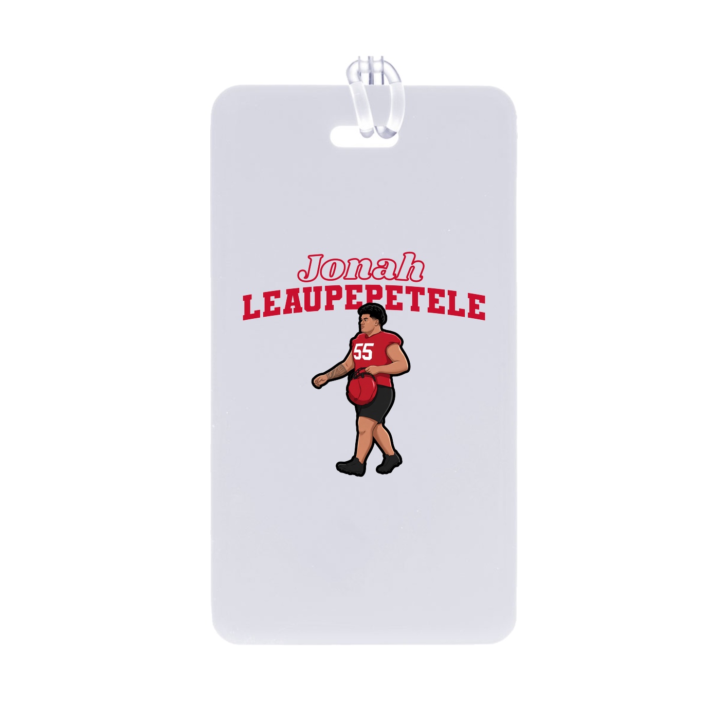 Bag Tag — Name Arch in Classic