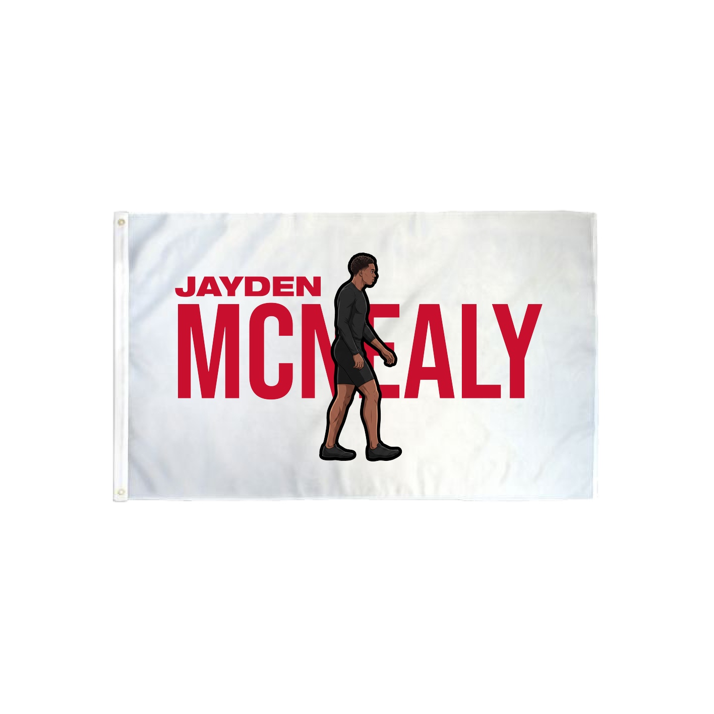 3x5 Flag — Player Name in Classic