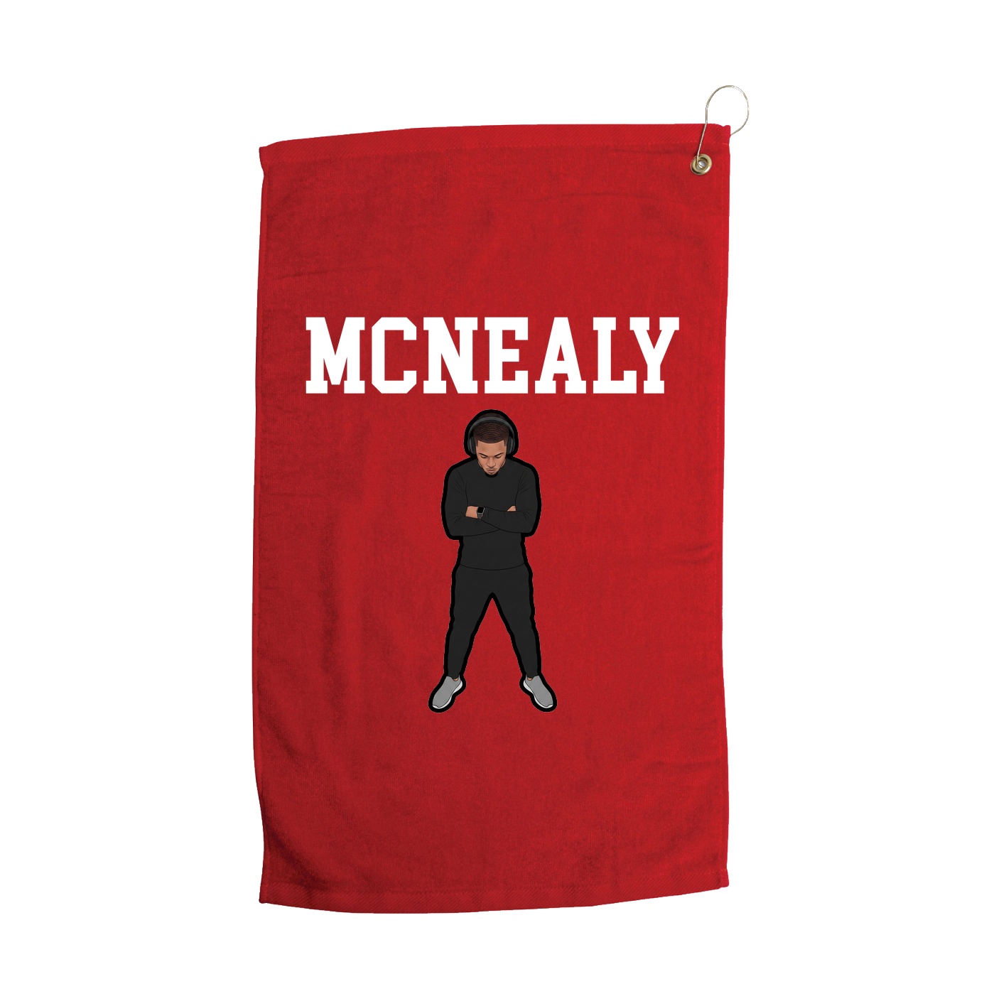 Golf Towel — Shirsey in Red