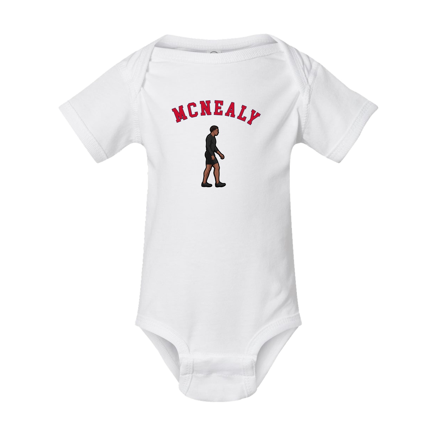 Baby Onesie — Shirsey Arch in White