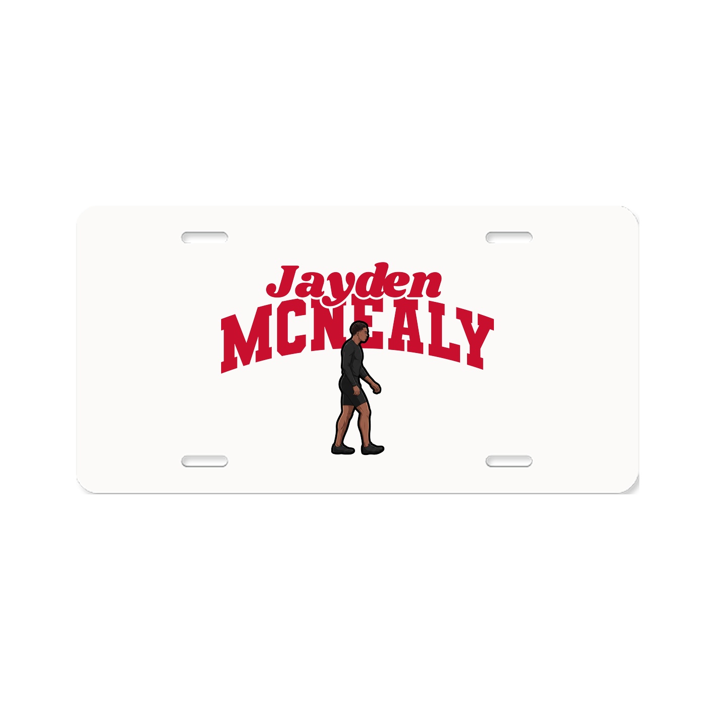License Plate — Signature Arch in Classic